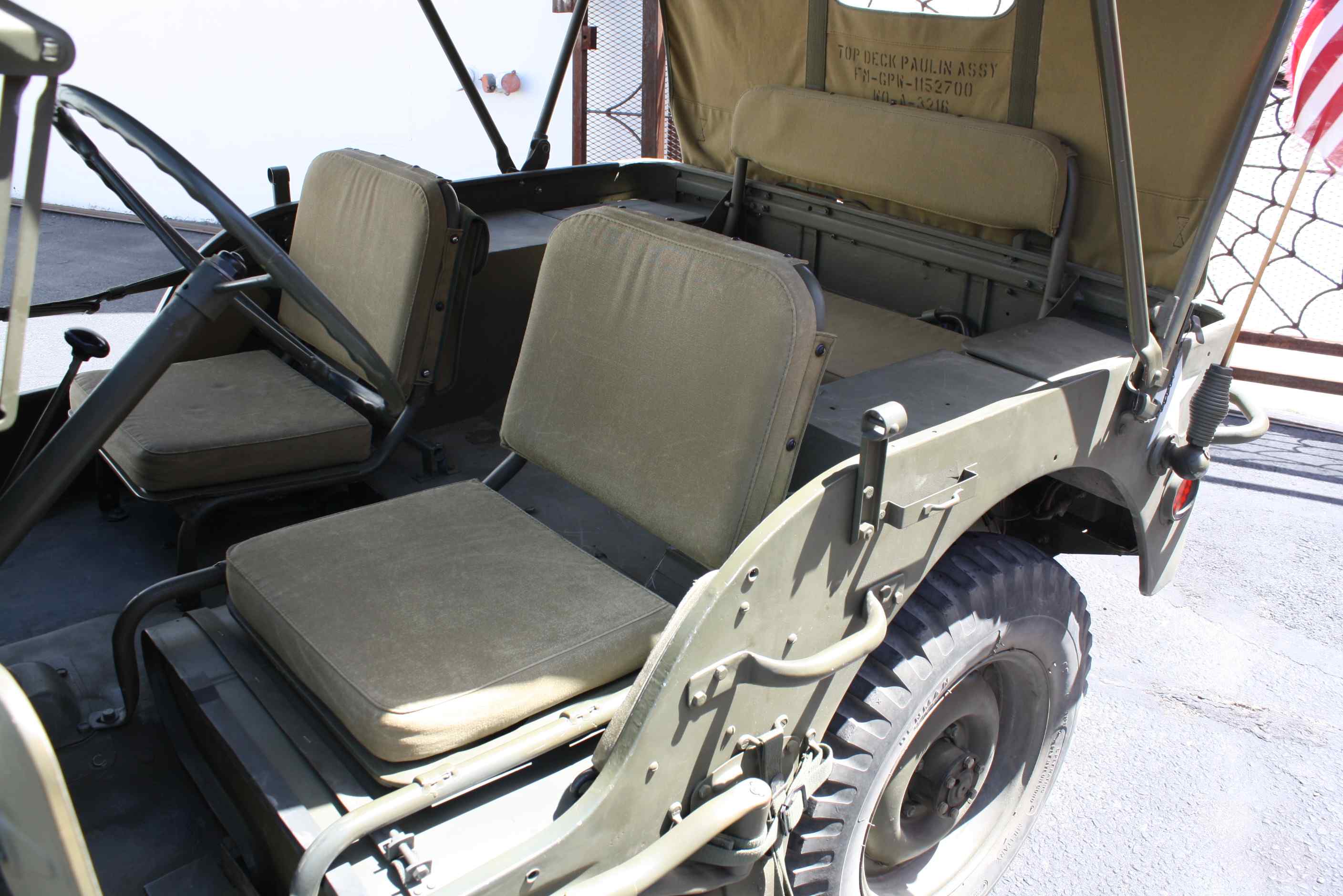 1943 Jeep MB WW2 Era Military.