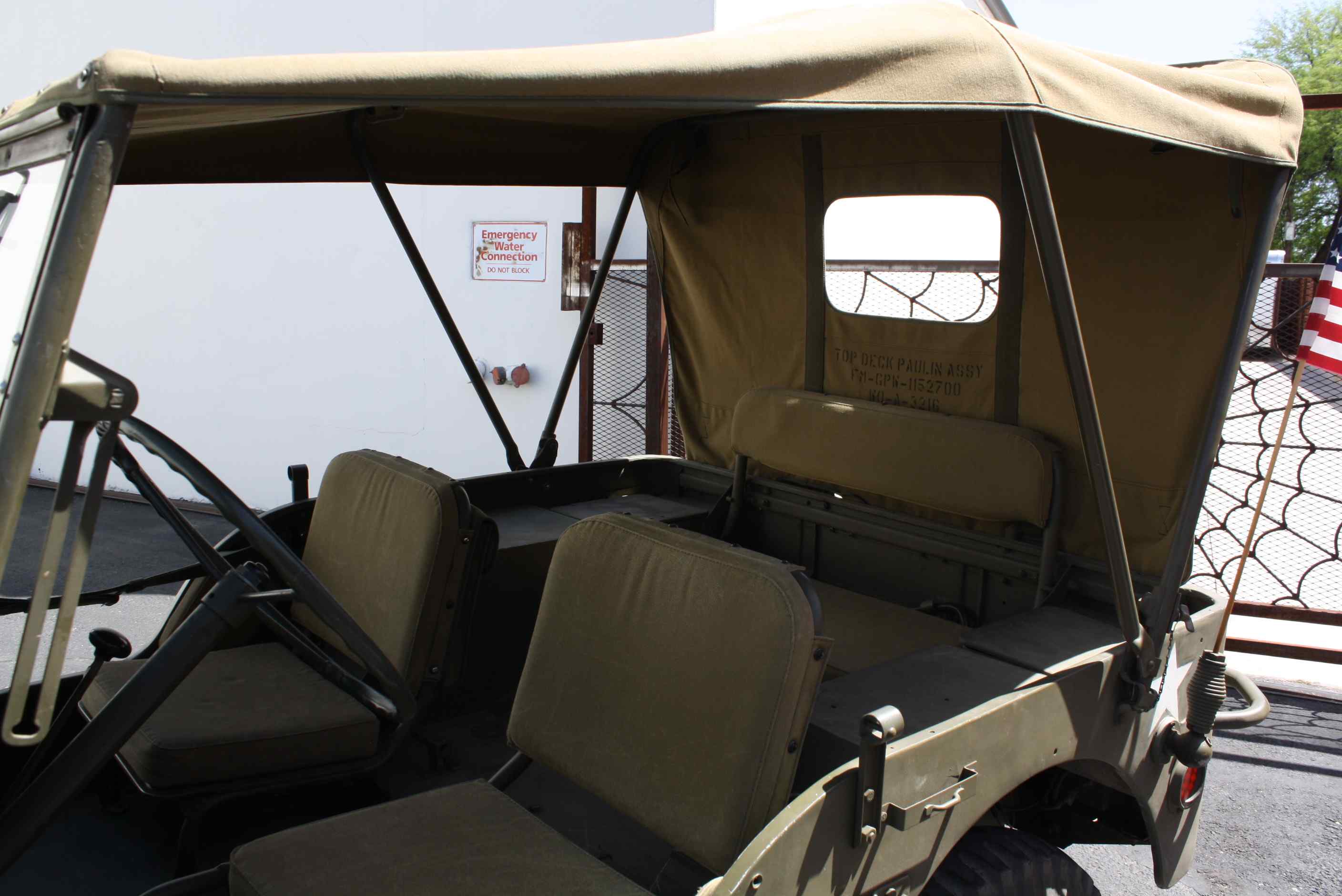 1943 Jeep MB WW2 Era Military.