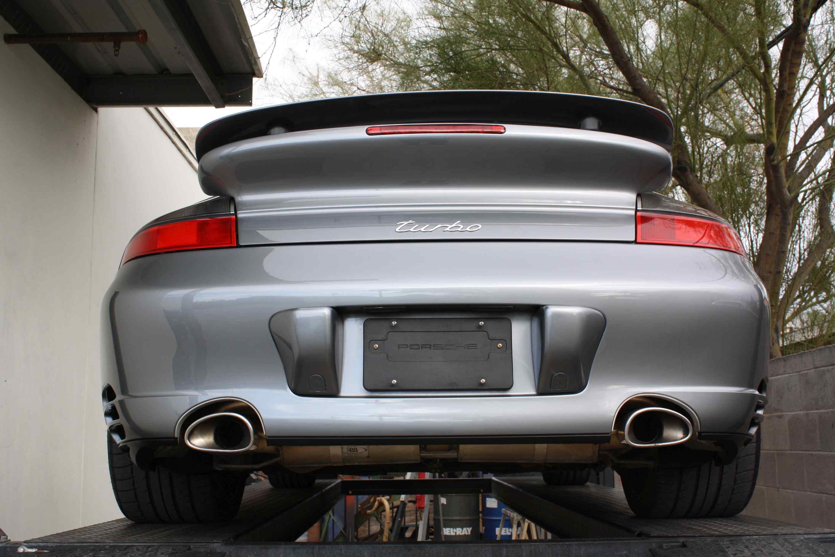 2003 Porsche 996 Turbo 6 speed.