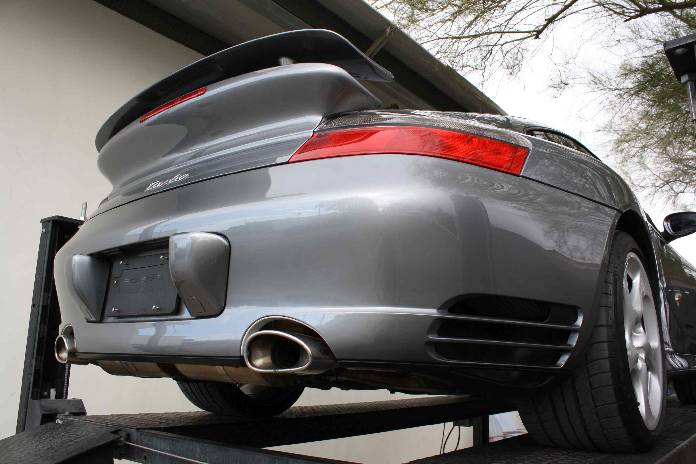 2003 Porsche 996 Turbo 6 speed.