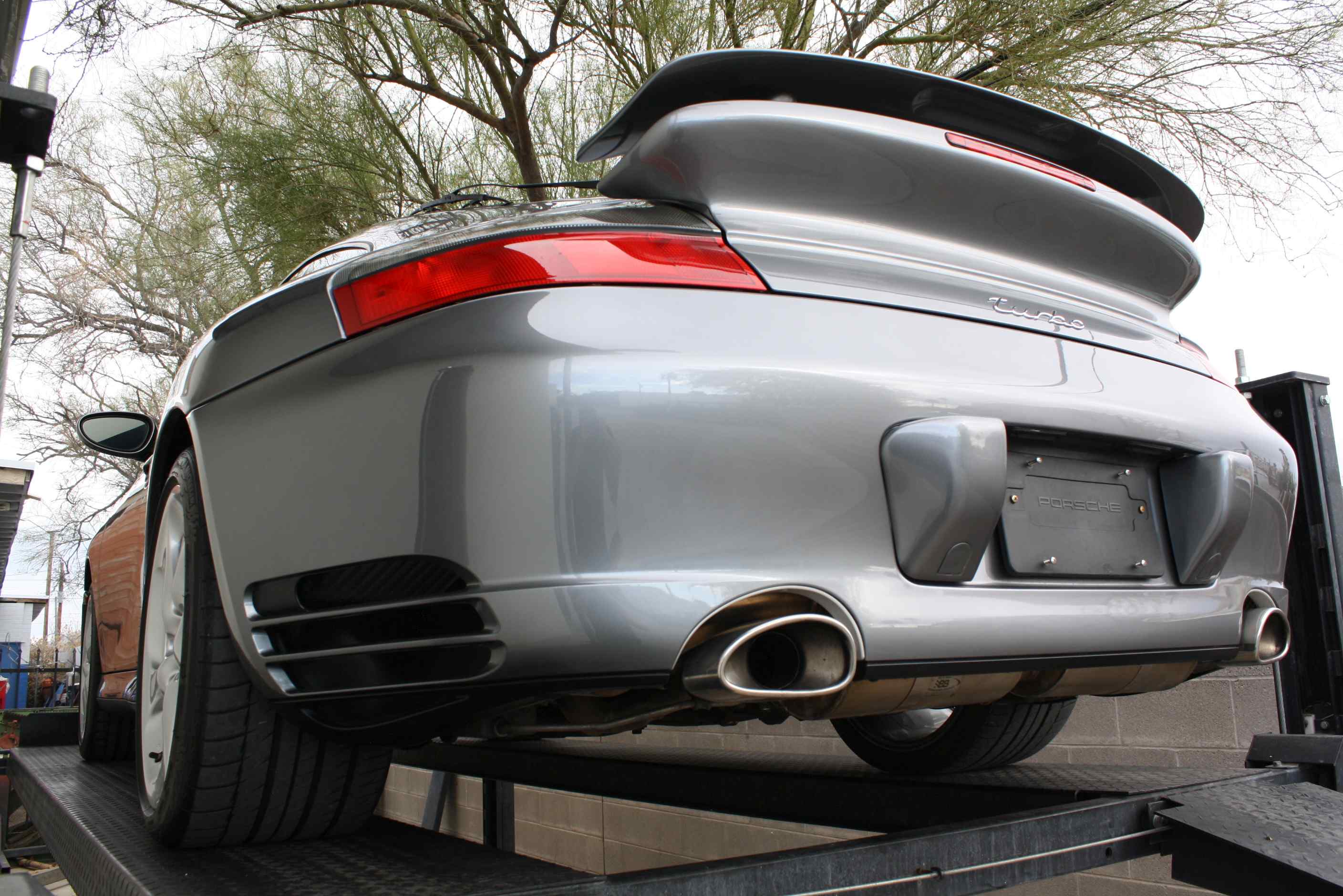 2003 Porsche 996 Turbo 6 speed.