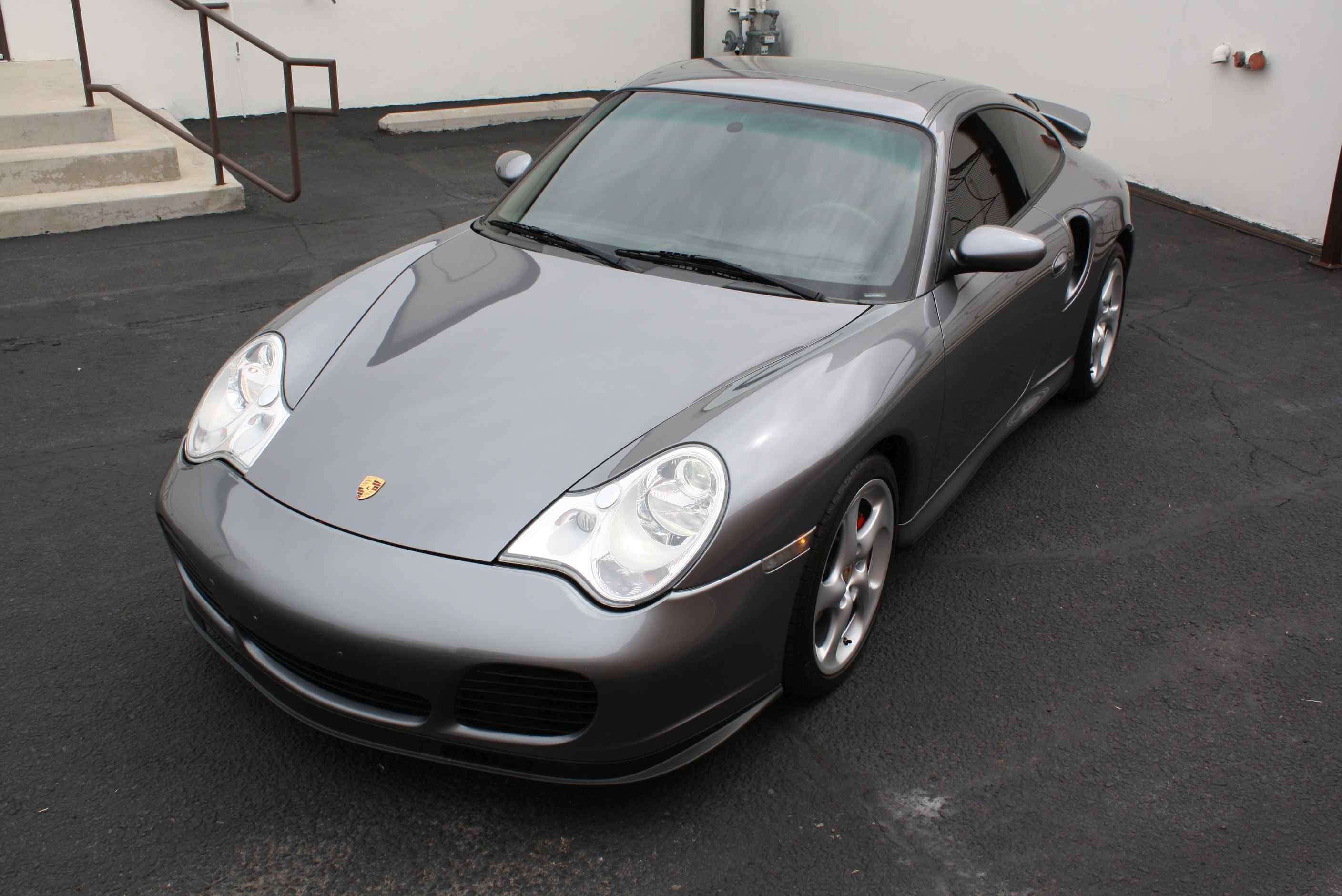 2003 Porsche 996 Turbo 6 speed.
