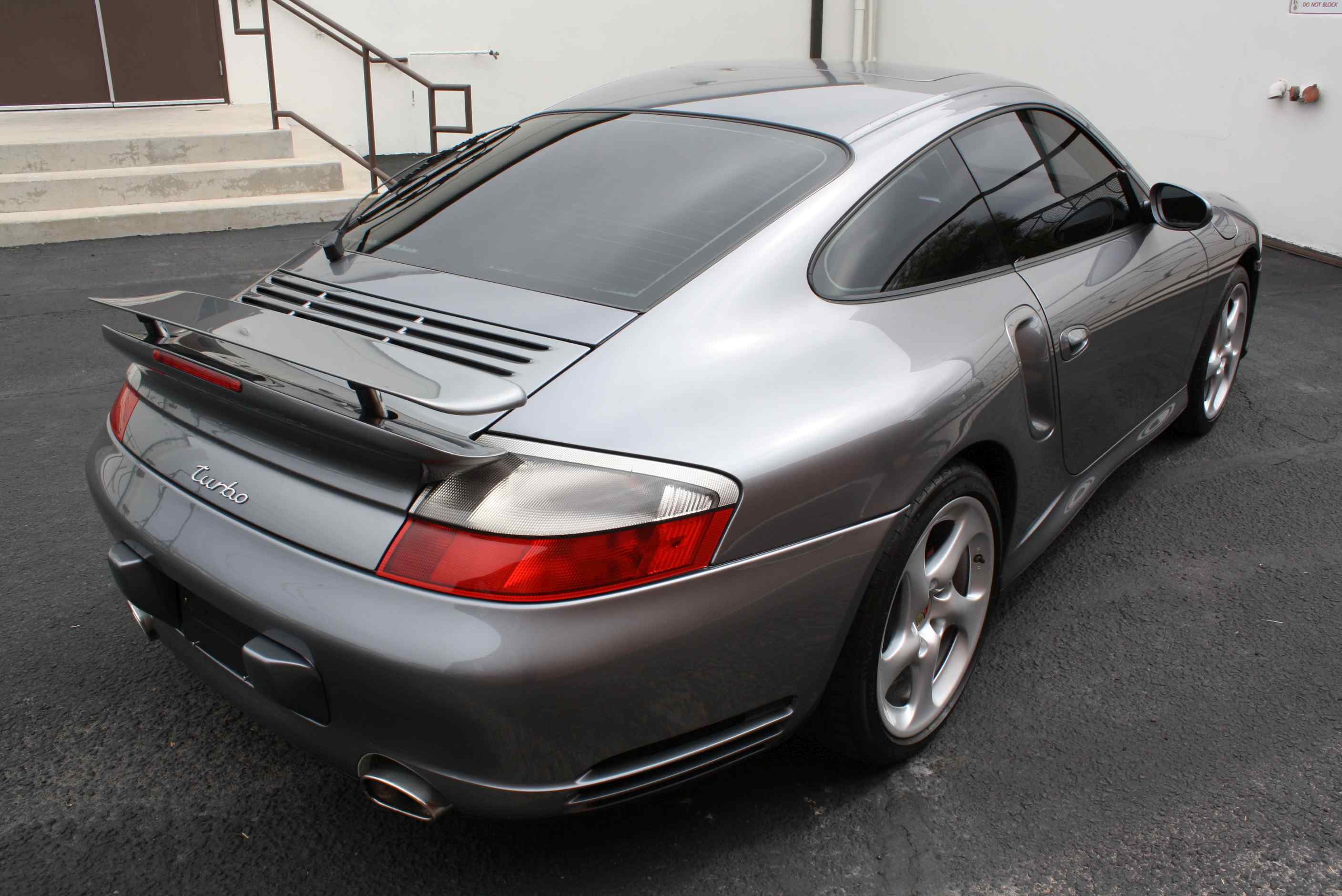 2003 Porsche 996 Turbo 6 speed.