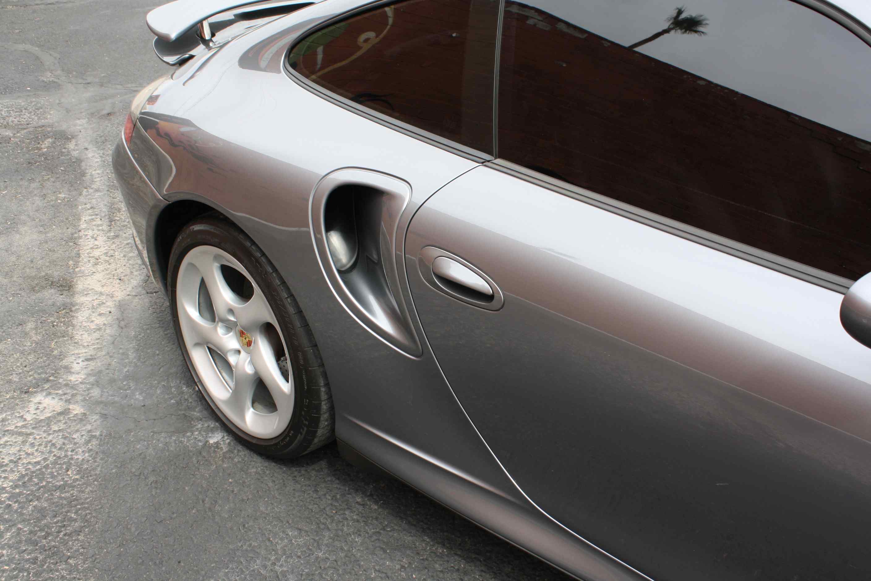 2003 Porsche 996 Turbo 6 speed.