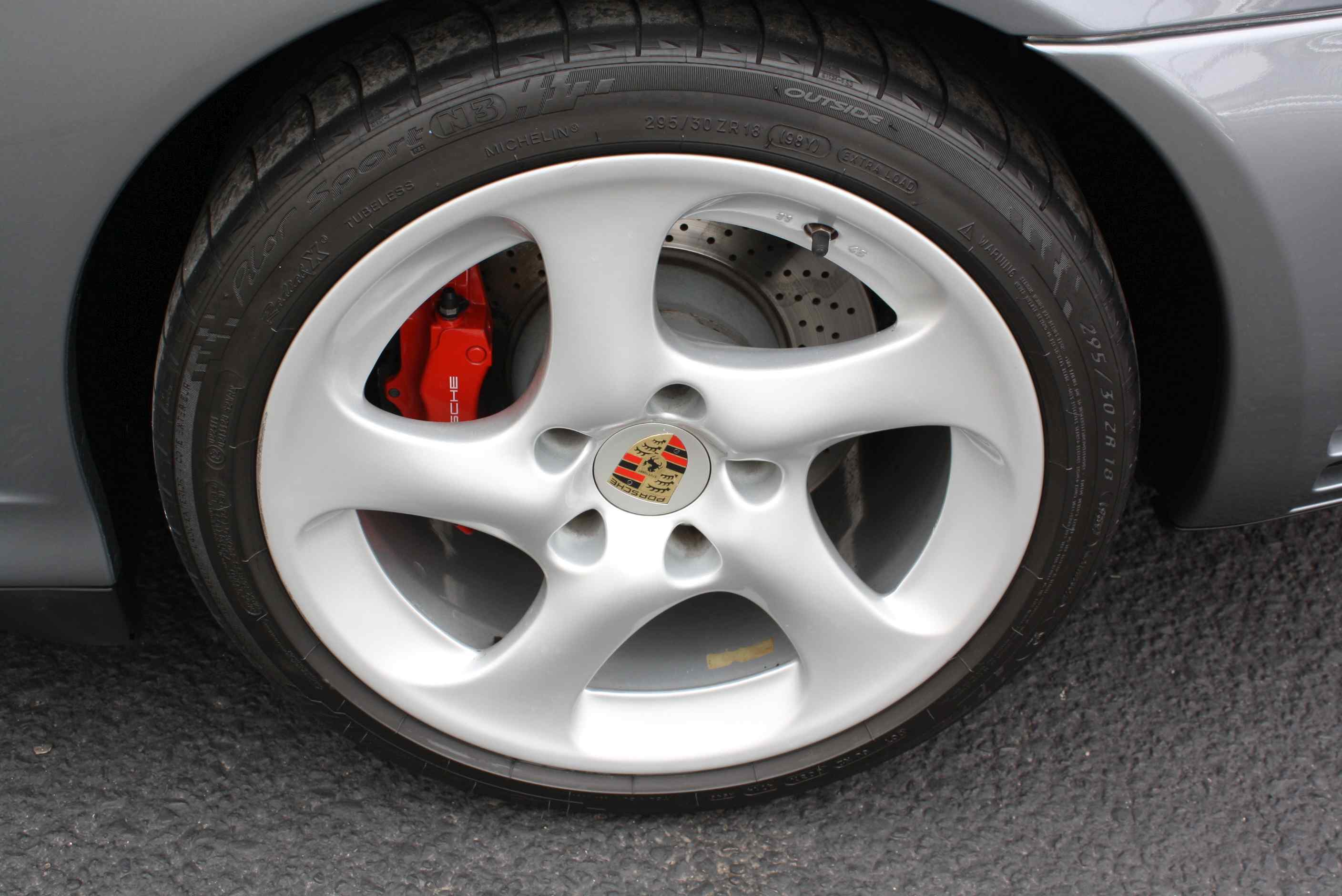 2003 Porsche 996 Turbo 6 speed.