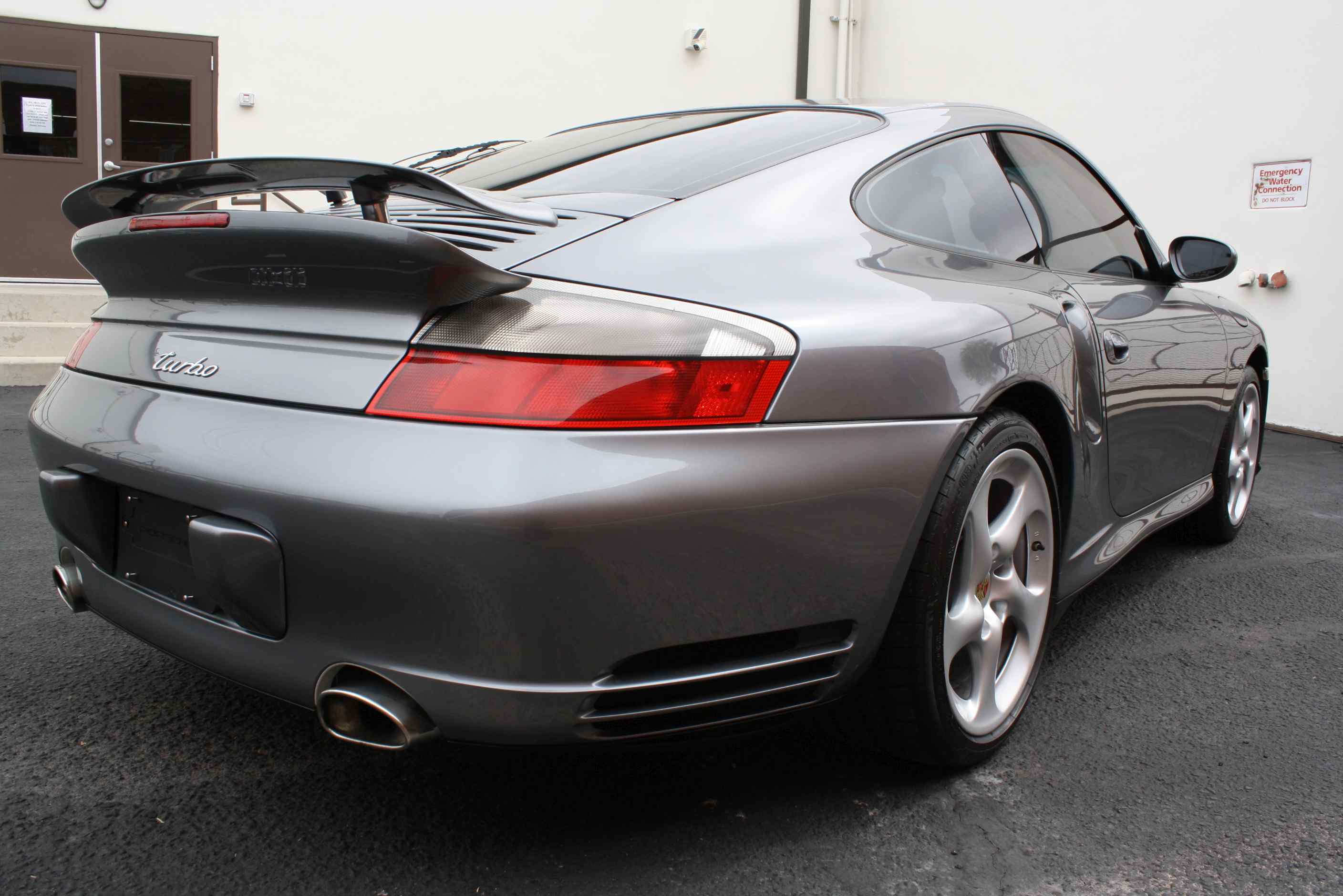 2003 Porsche 996 Turbo 6 speed.