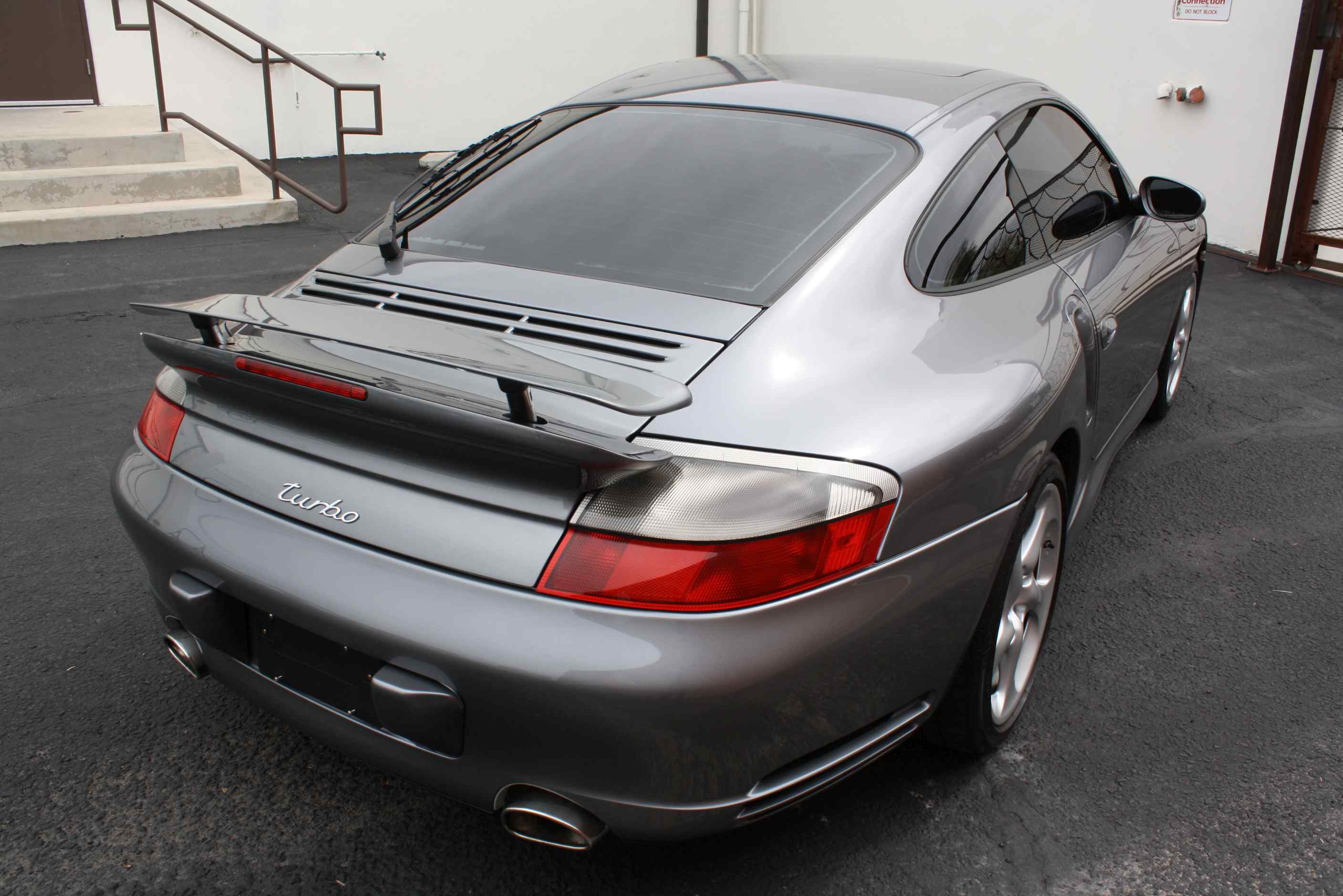 2003 Porsche 996 Turbo 6 speed.