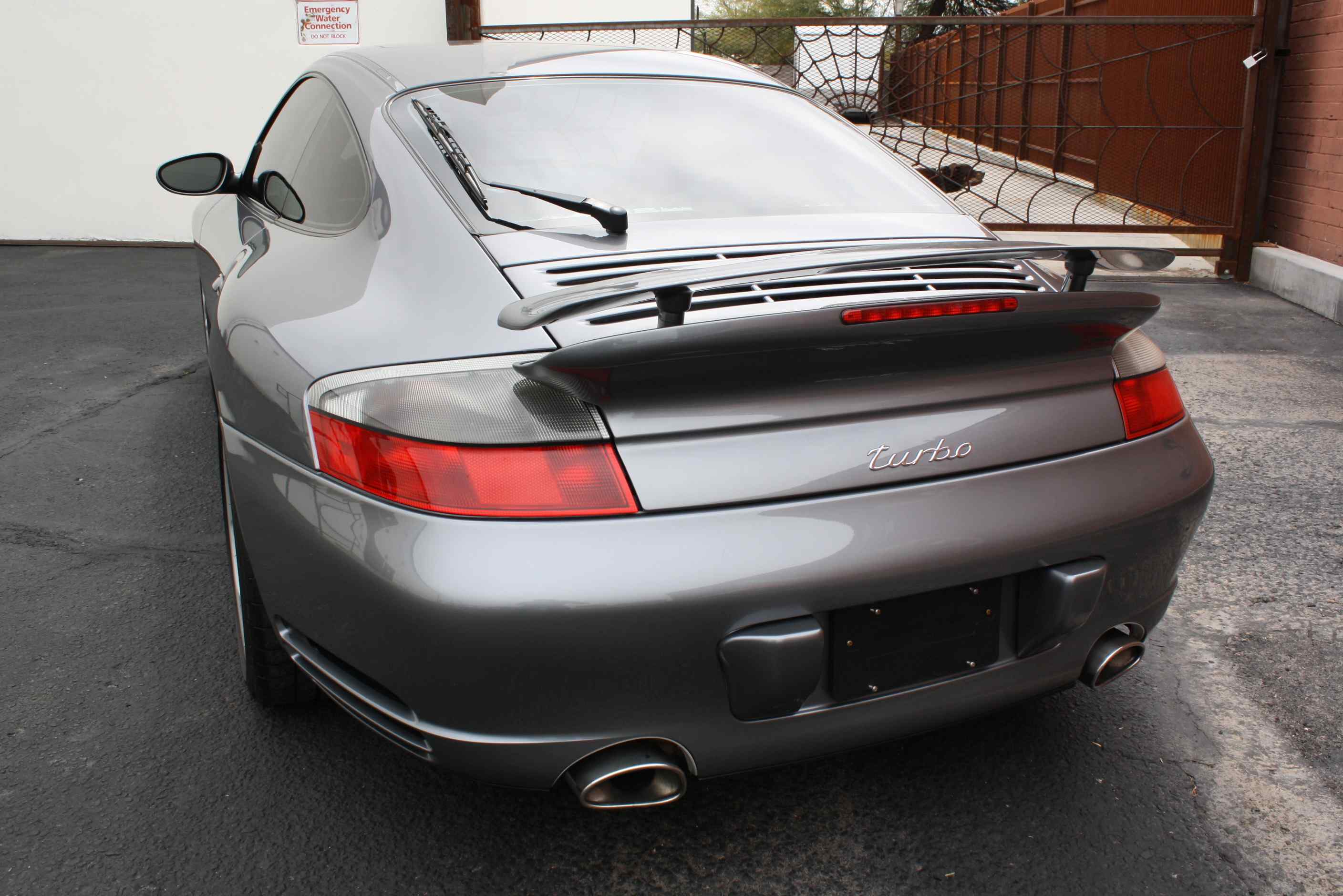 2003 Porsche 996 Turbo 6 speed.