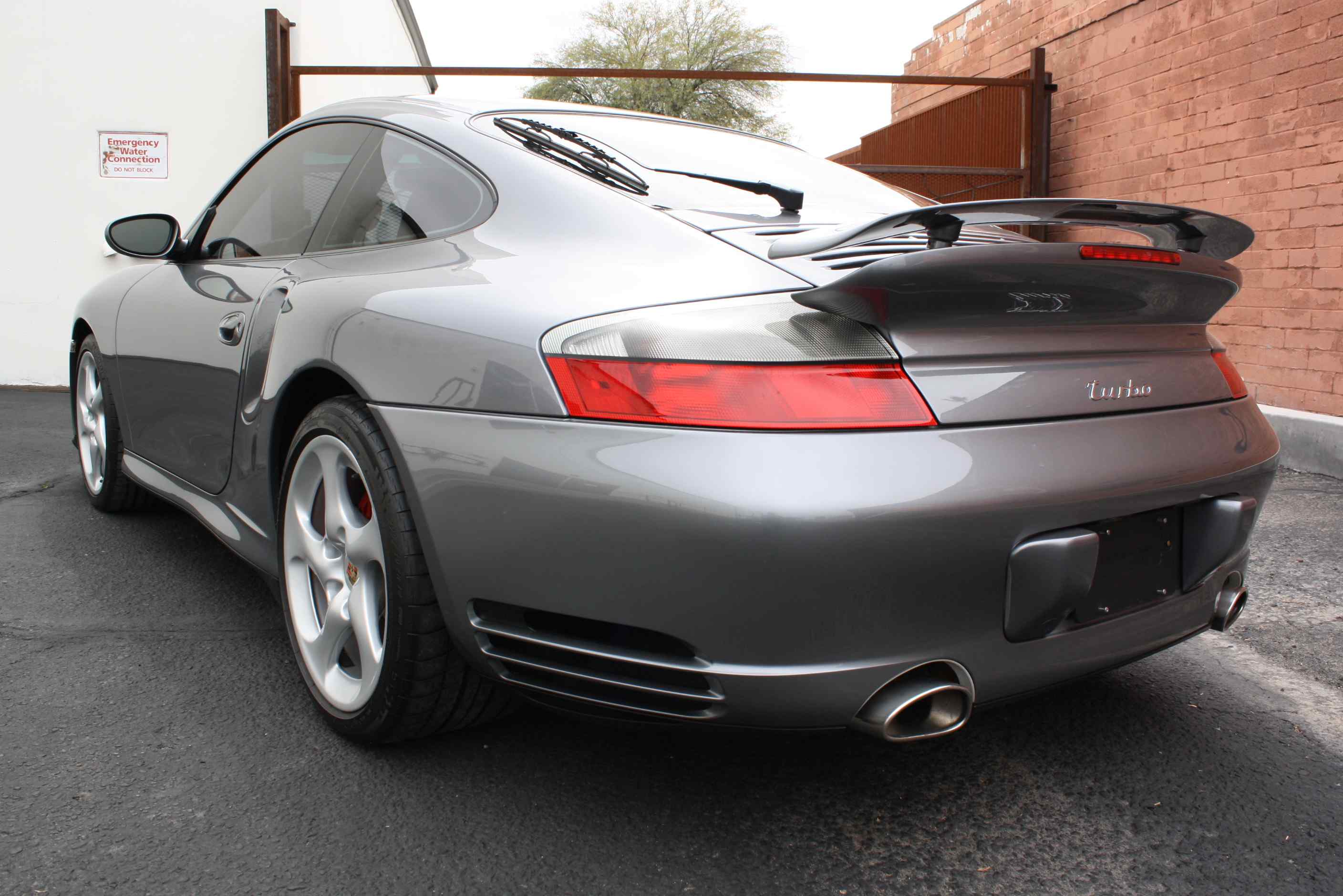 2003 Porsche 996 Turbo 6 speed.