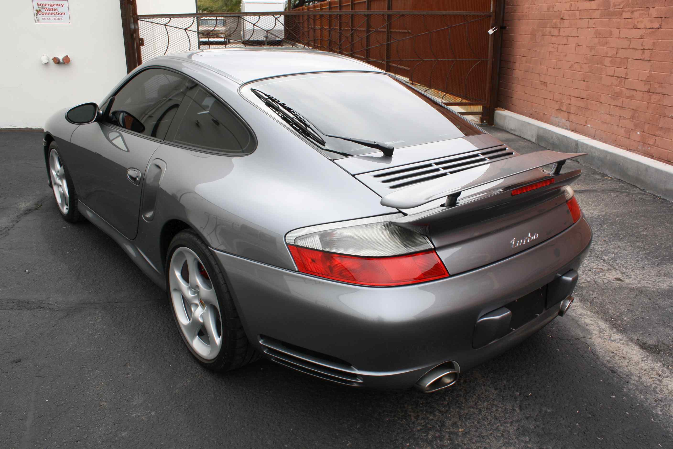 2003 Porsche 996 Turbo 6 speed.