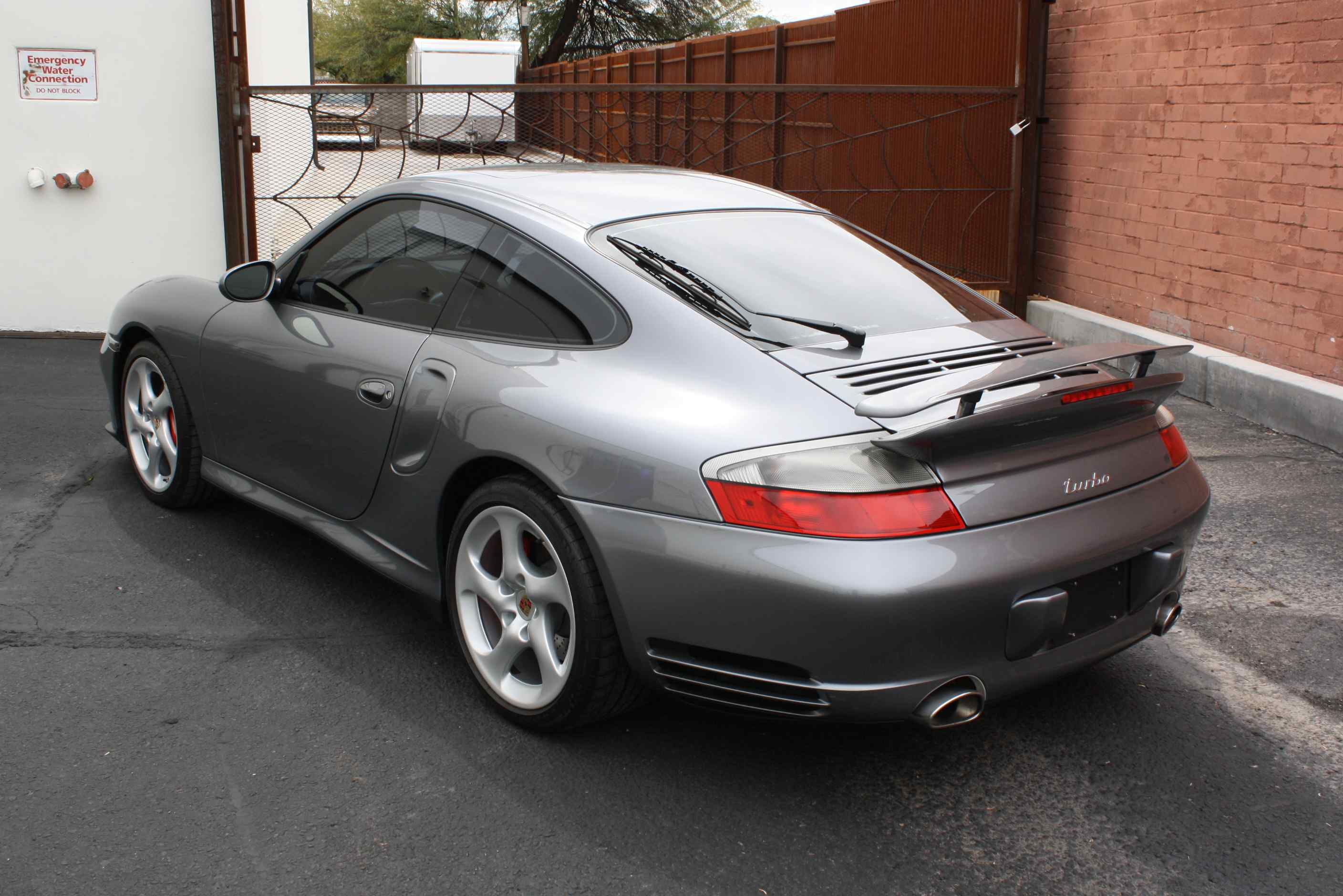 2003 Porsche 996 Turbo 6 speed.