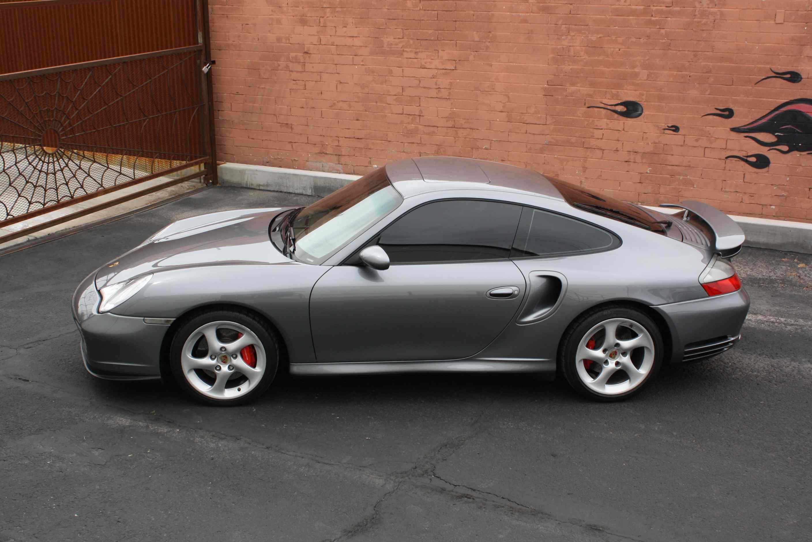 2003 Porsche 996 Turbo 6 speed.