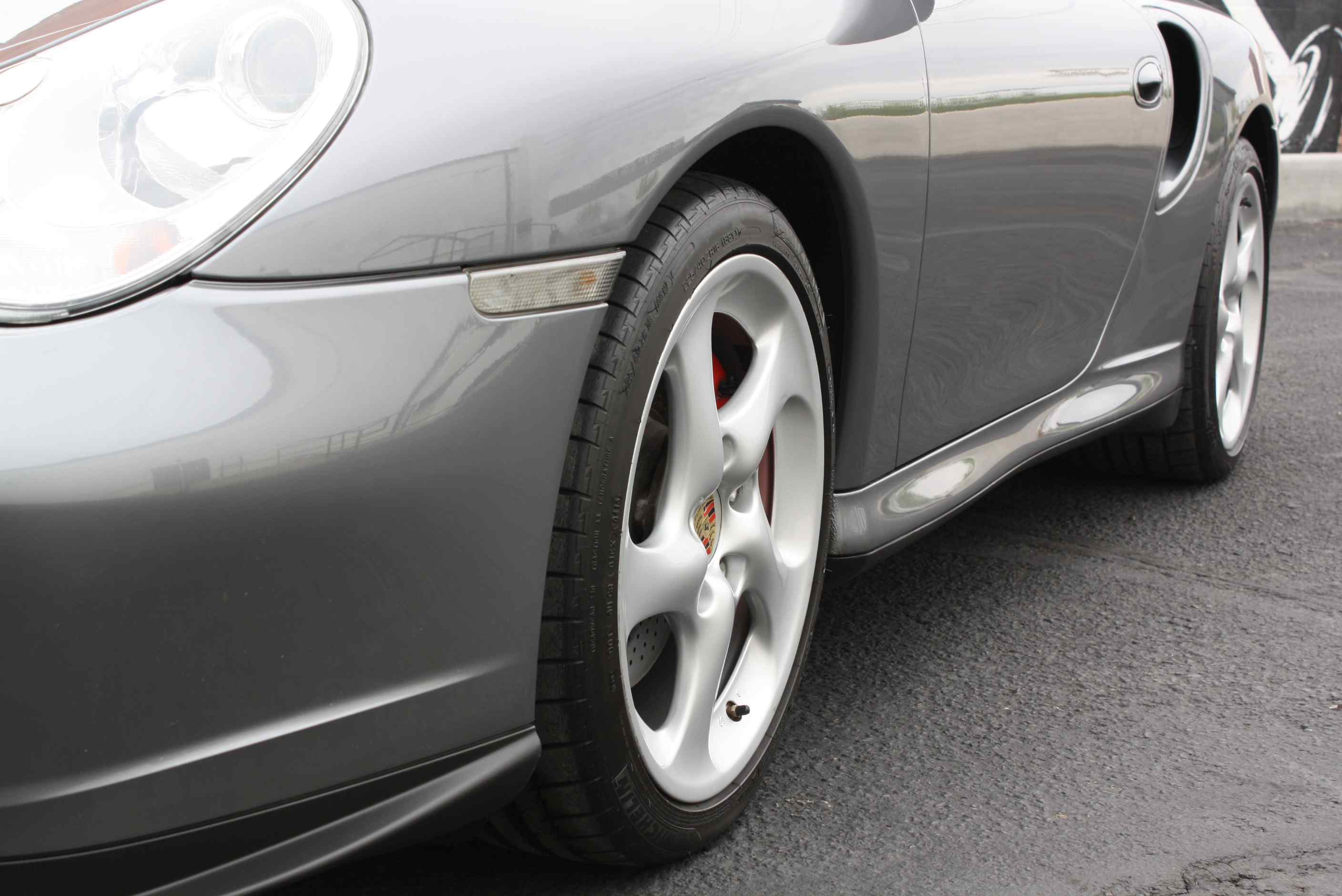 2003 Porsche 996 Turbo 6 speed.