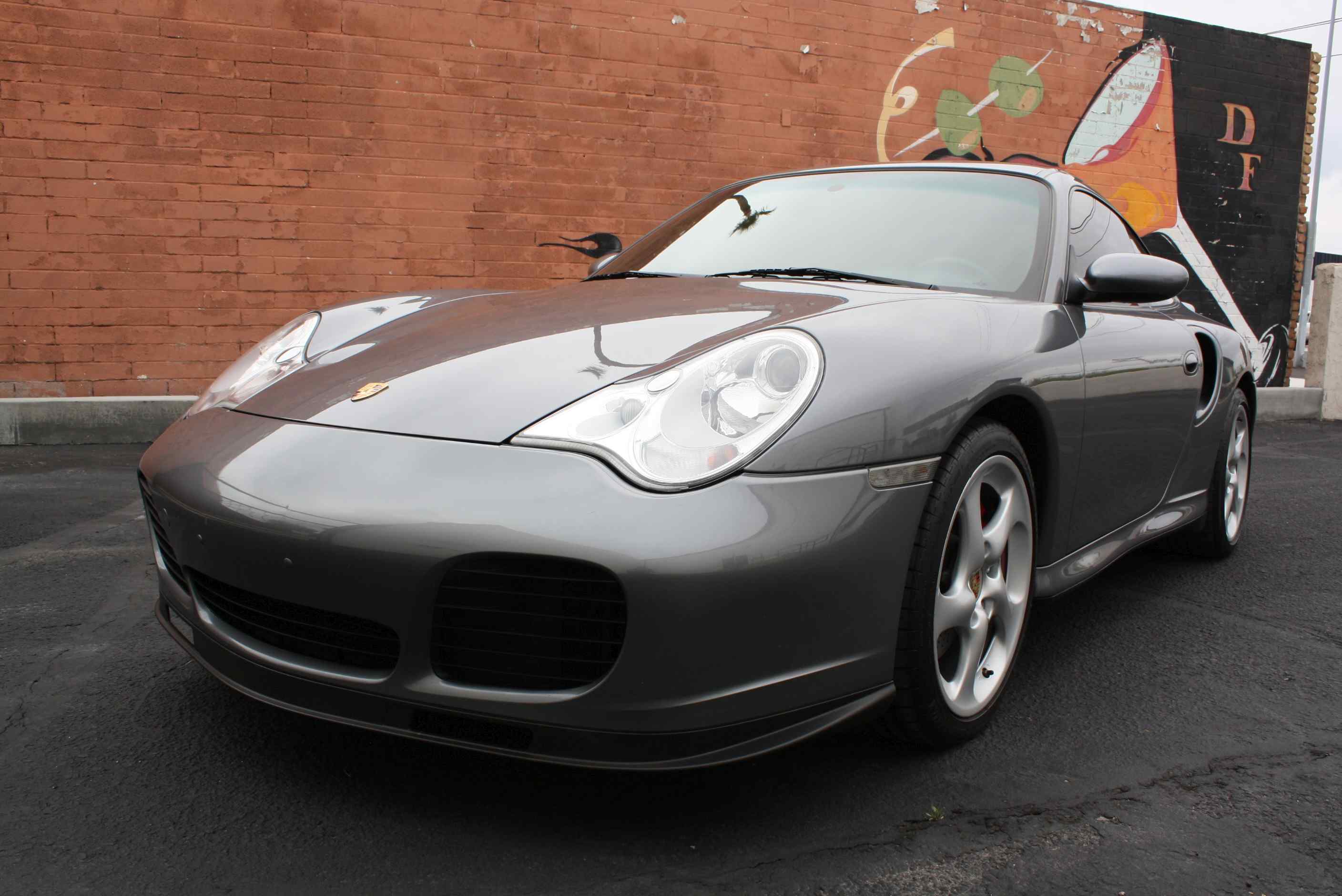 2003 Porsche 996 Turbo 6 speed.