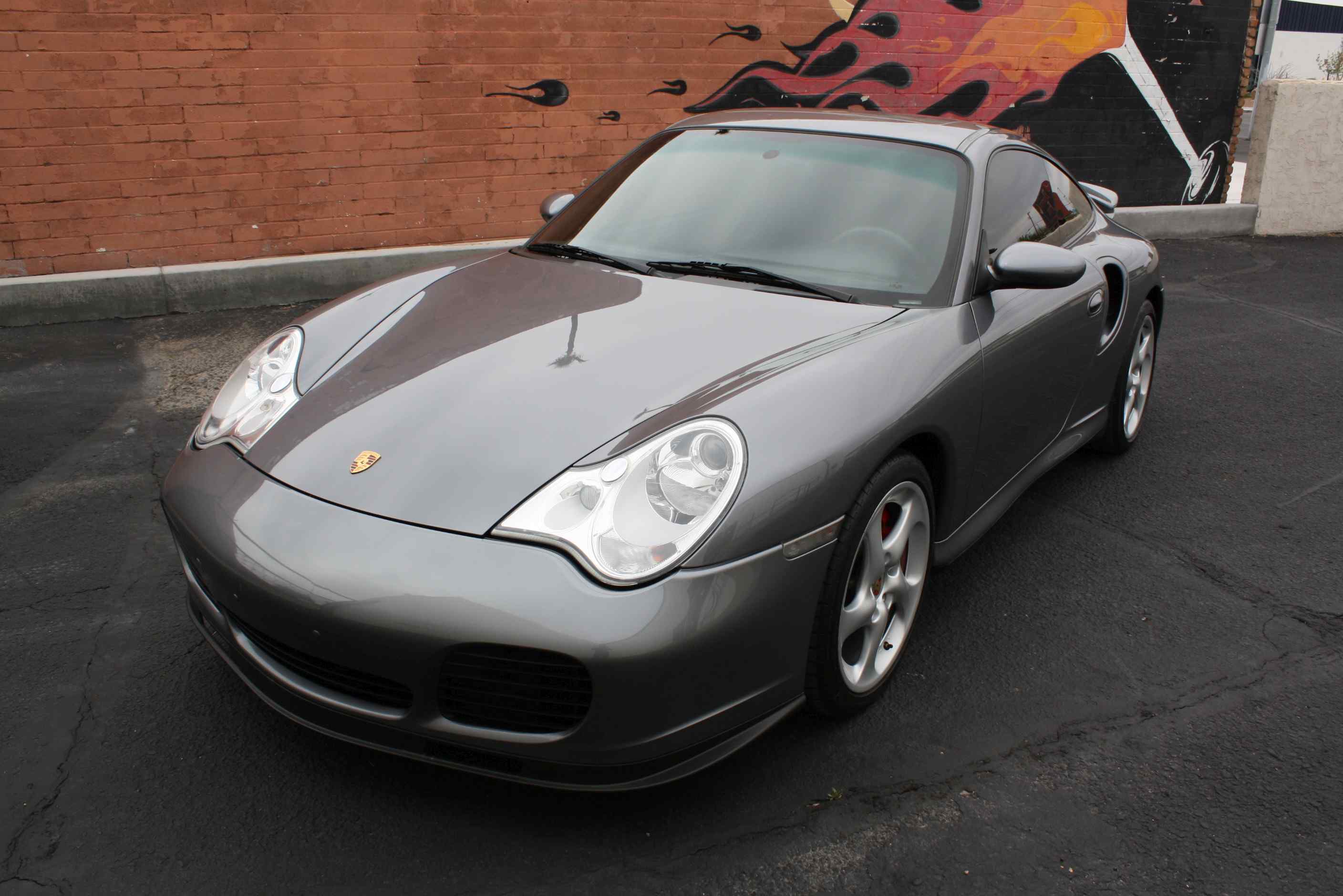 2003 Porsche 996 Turbo 6 speed.