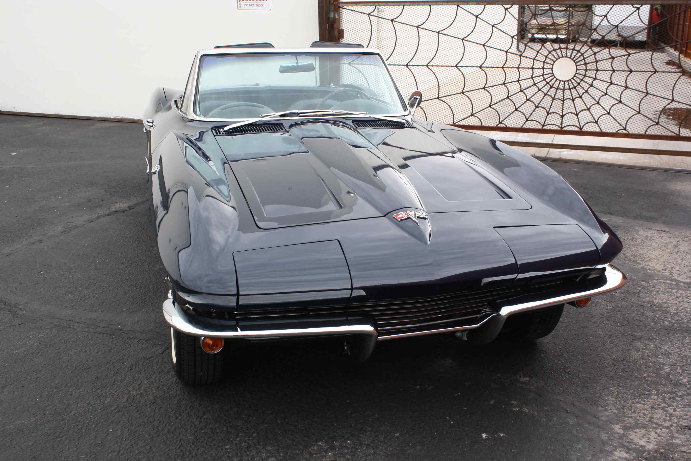 1964 Corvette 365HP Convertible in Daytona Blue with Hardtop and original Documentation.