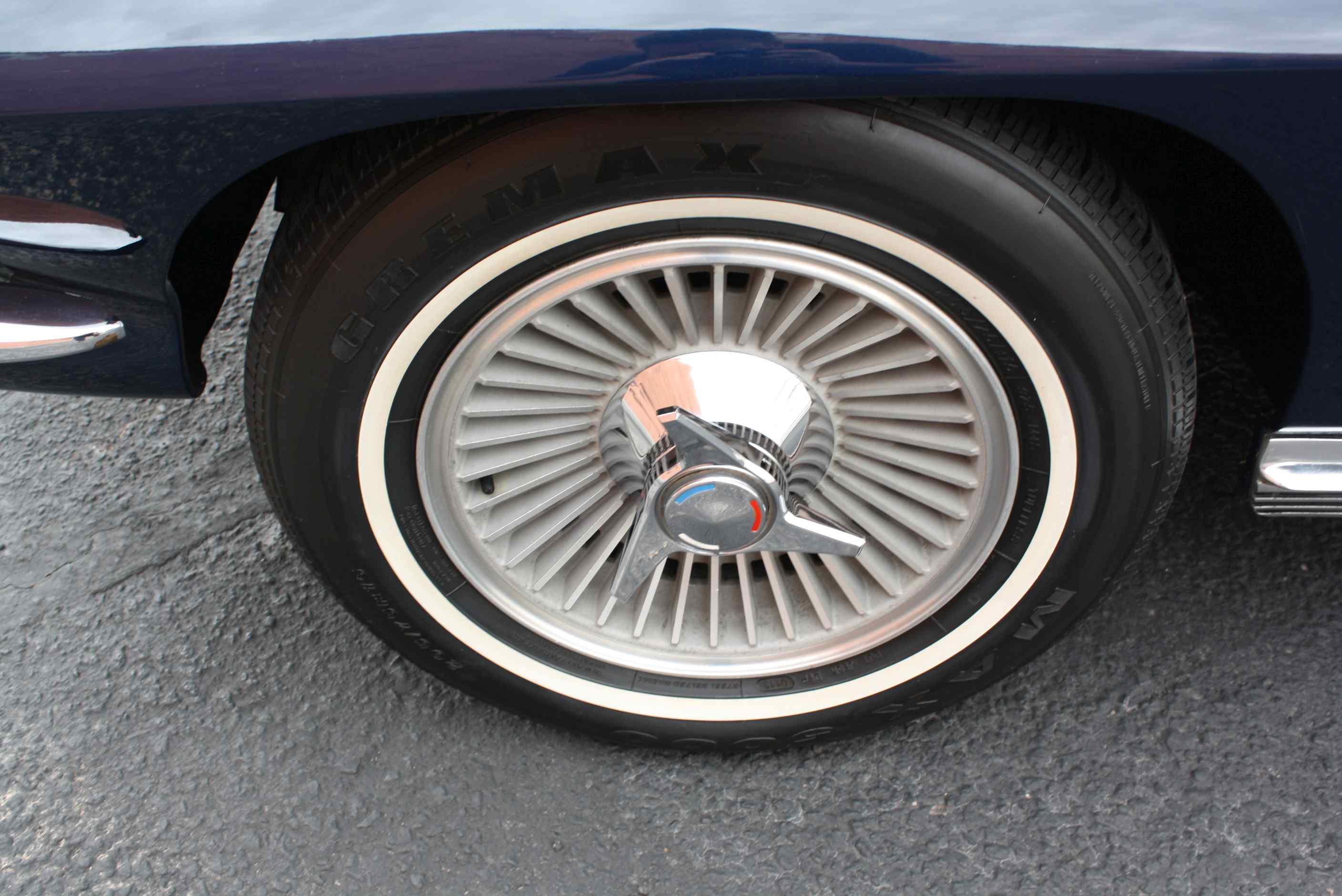 1964 Corvette 365HP Convertible in Daytona Blue with Hardtop and original Documentation.
