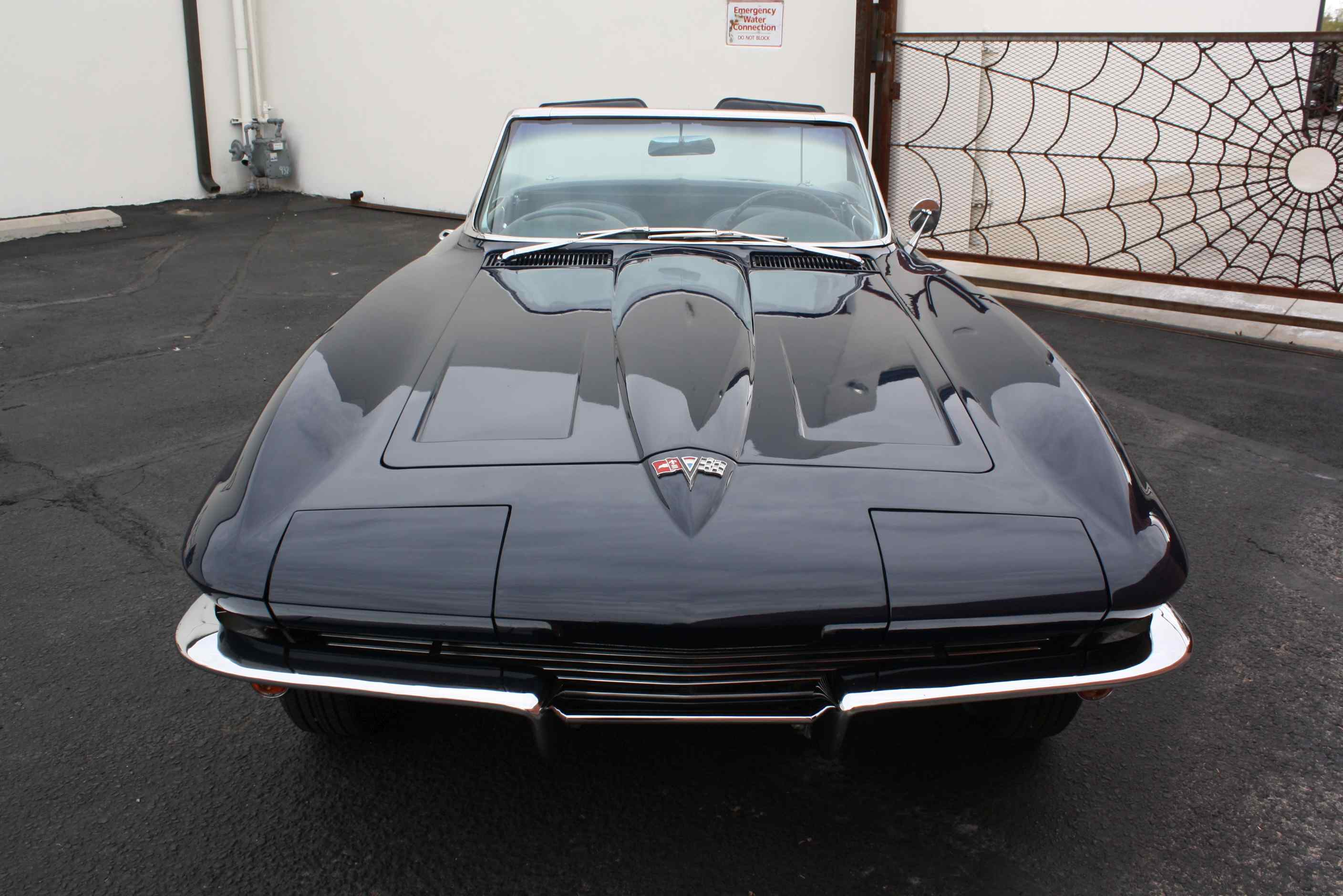 1964 Corvette 365HP Convertible in Daytona Blue with Hardtop and original Documentation.