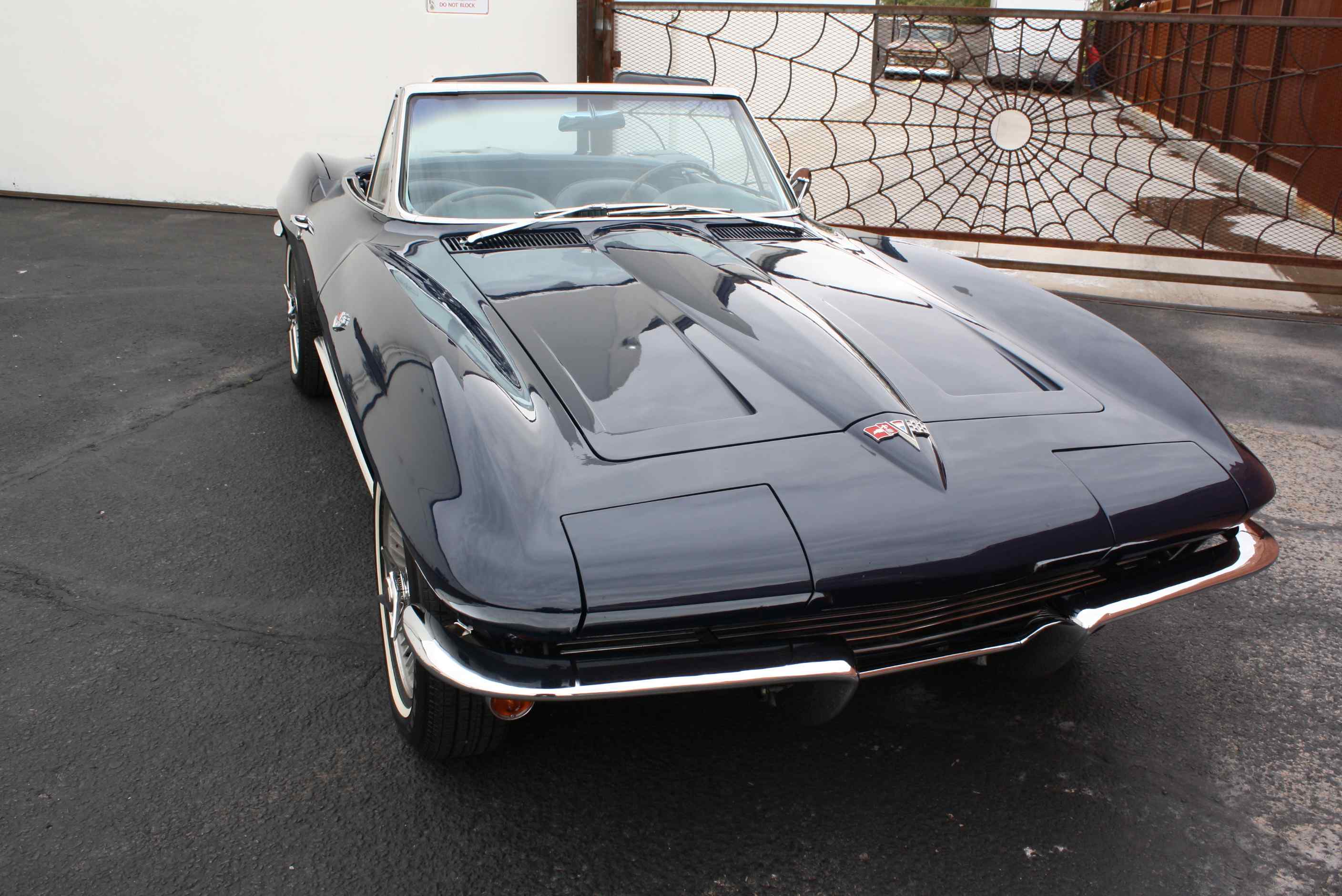 1964 Corvette 365HP Convertible in Daytona Blue with Hardtop and original Documentation.