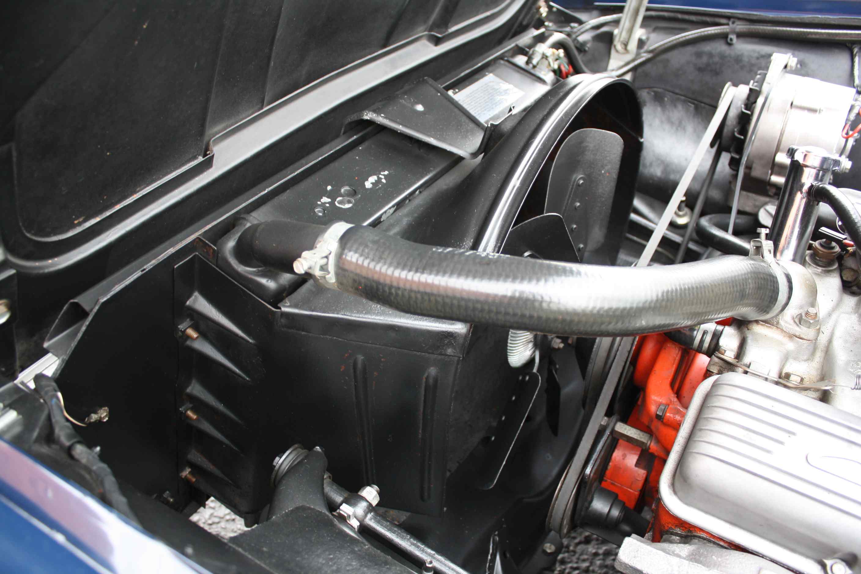 1964 Corvette 365HP Convertible in Daytona Blue with Hardtop and original Documentation.