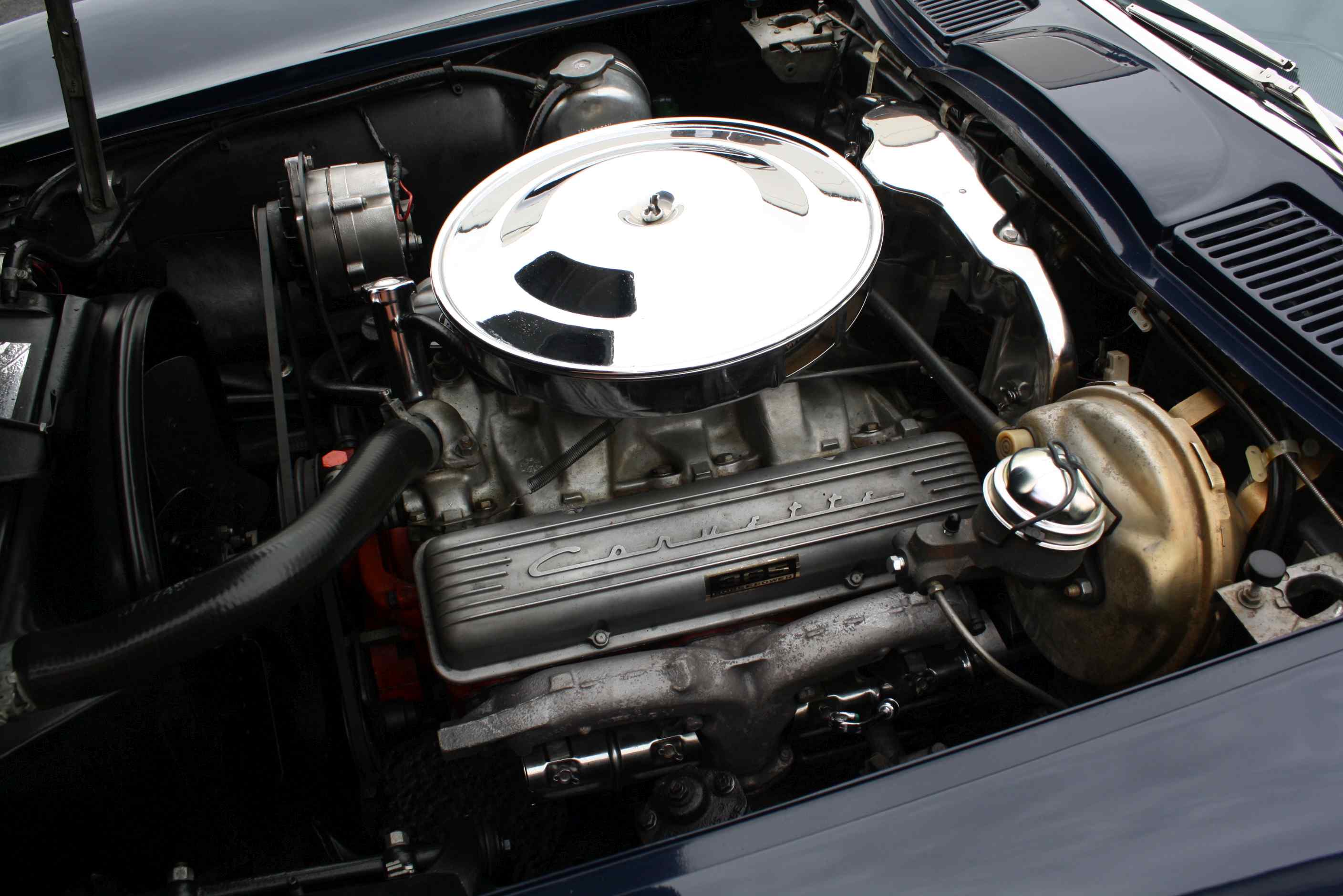 1964 Corvette 365HP Convertible in Daytona Blue with Hardtop and original Documentation.