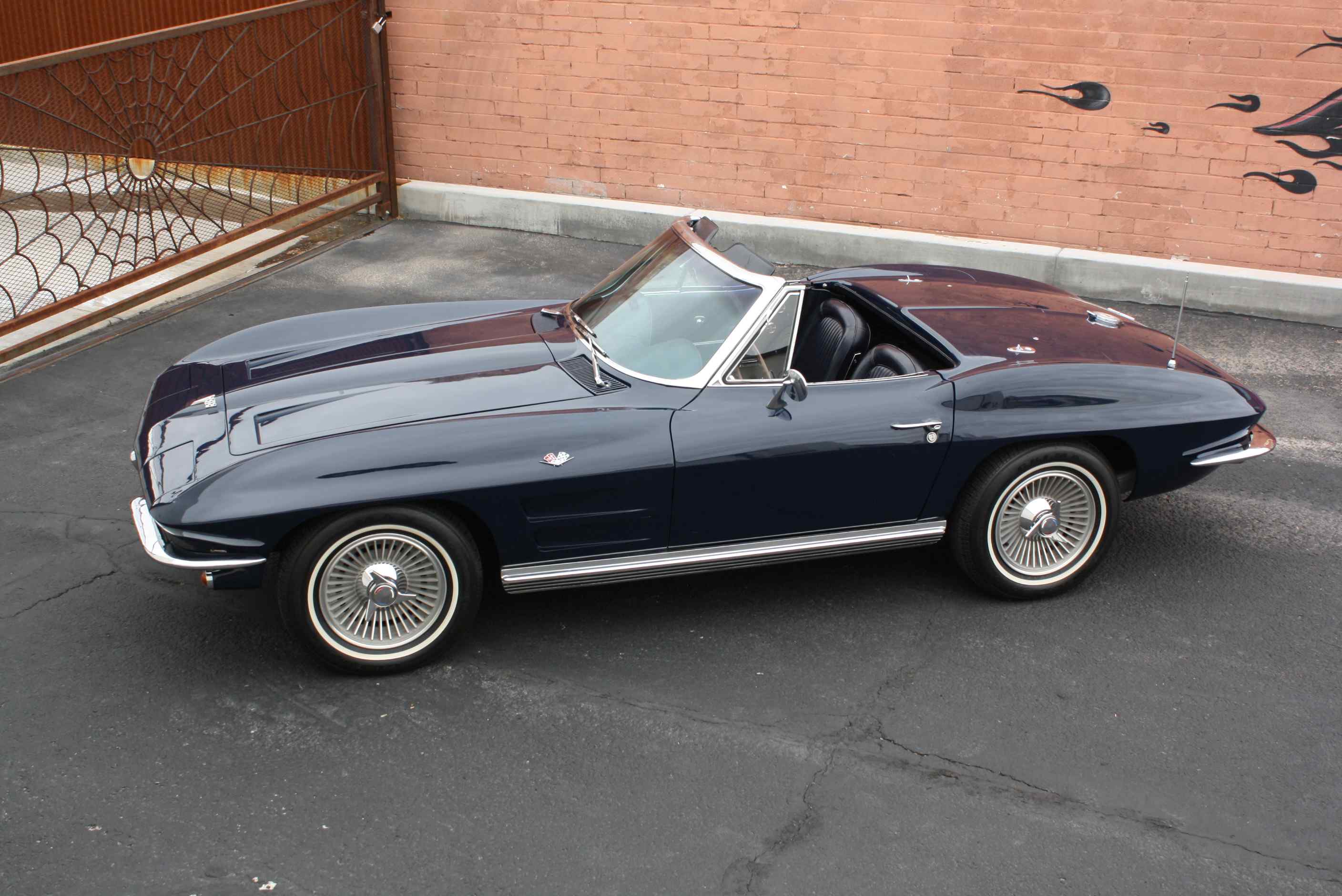 1964 Corvette 365HP Convertible in Daytona Blue with Hardtop and original Documentation.