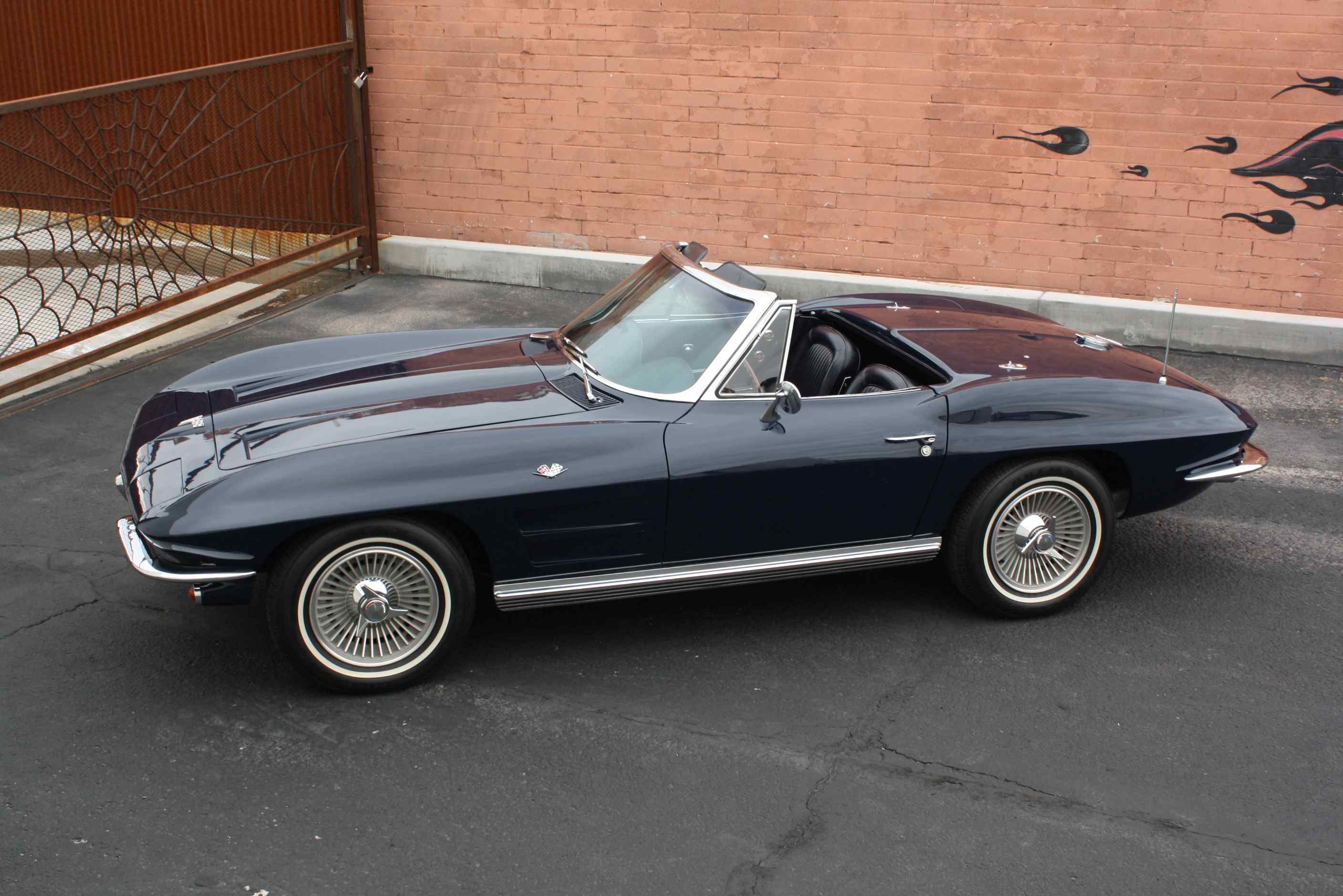 1964 Corvette 365HP Convertible in Daytona Blue with Hardtop and original Documentation.