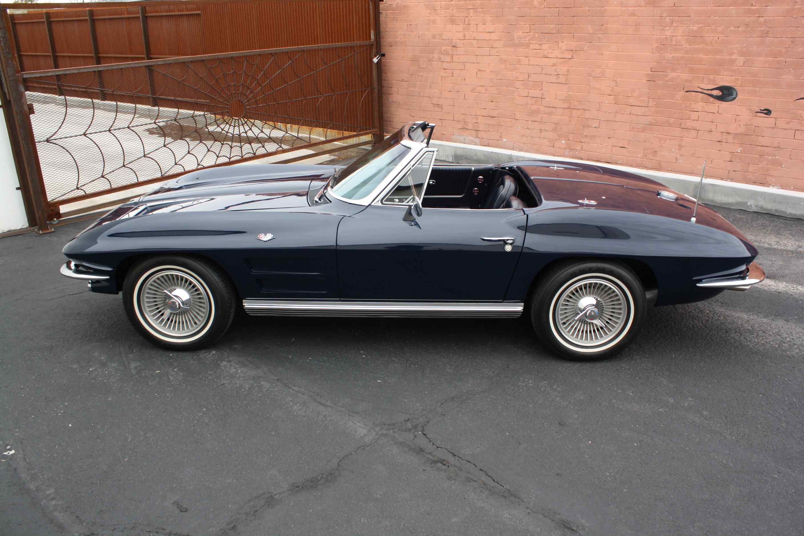 1964 Corvette 365HP Convertible in Daytona Blue with Hardtop and original Documentation.