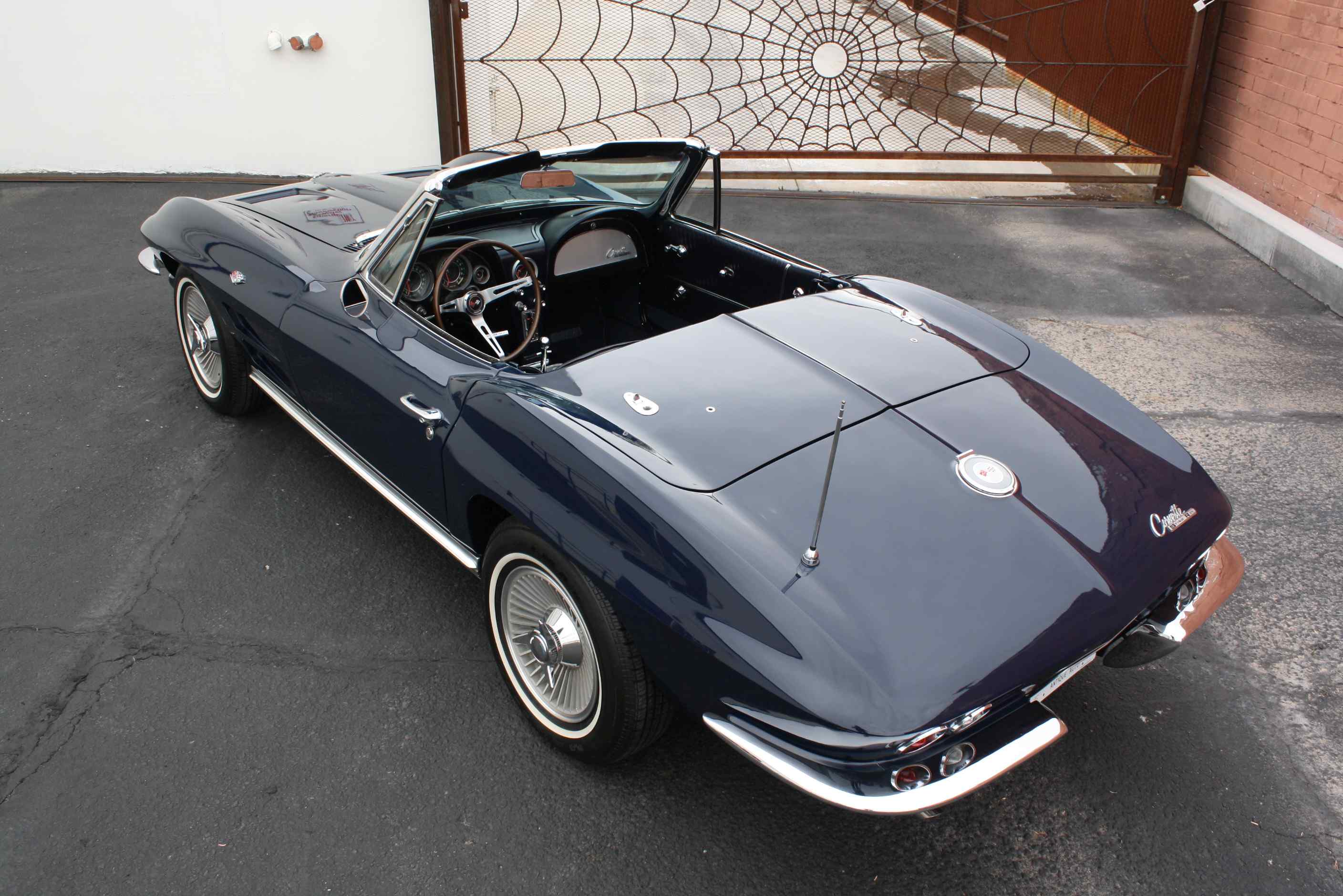 1964 Corvette 365HP Convertible in Daytona Blue with Hardtop and original Documentation.