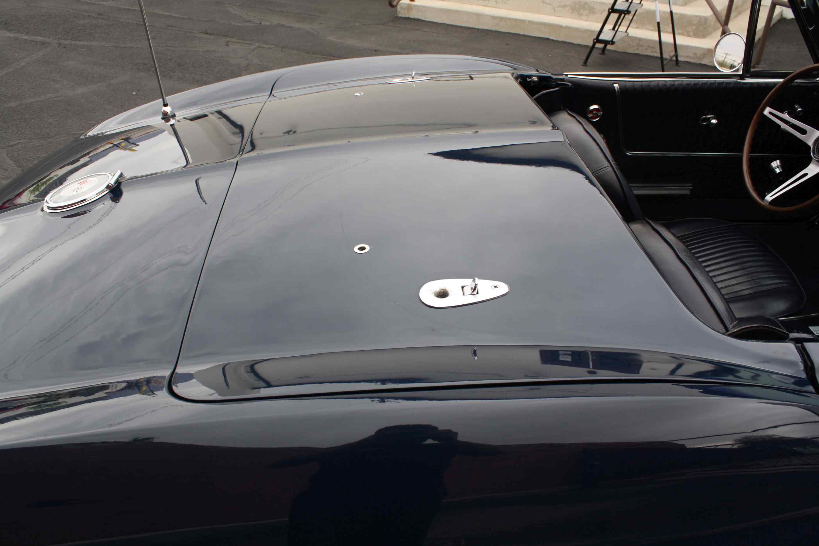 1964 Corvette 365HP Convertible in Daytona Blue with Hardtop and original Documentation.