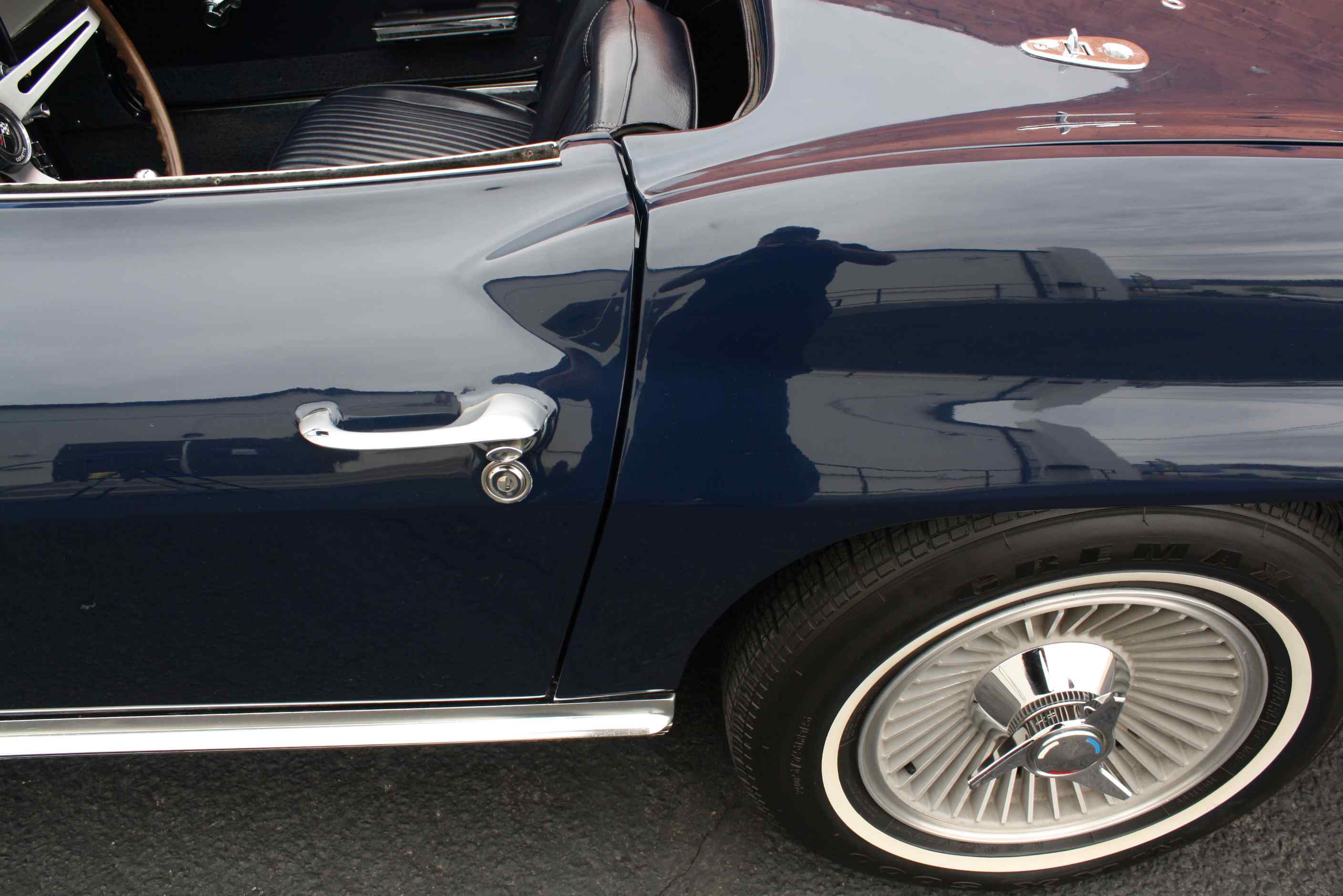1964 Corvette 365HP Convertible in Daytona Blue with Hardtop and original Documentation.