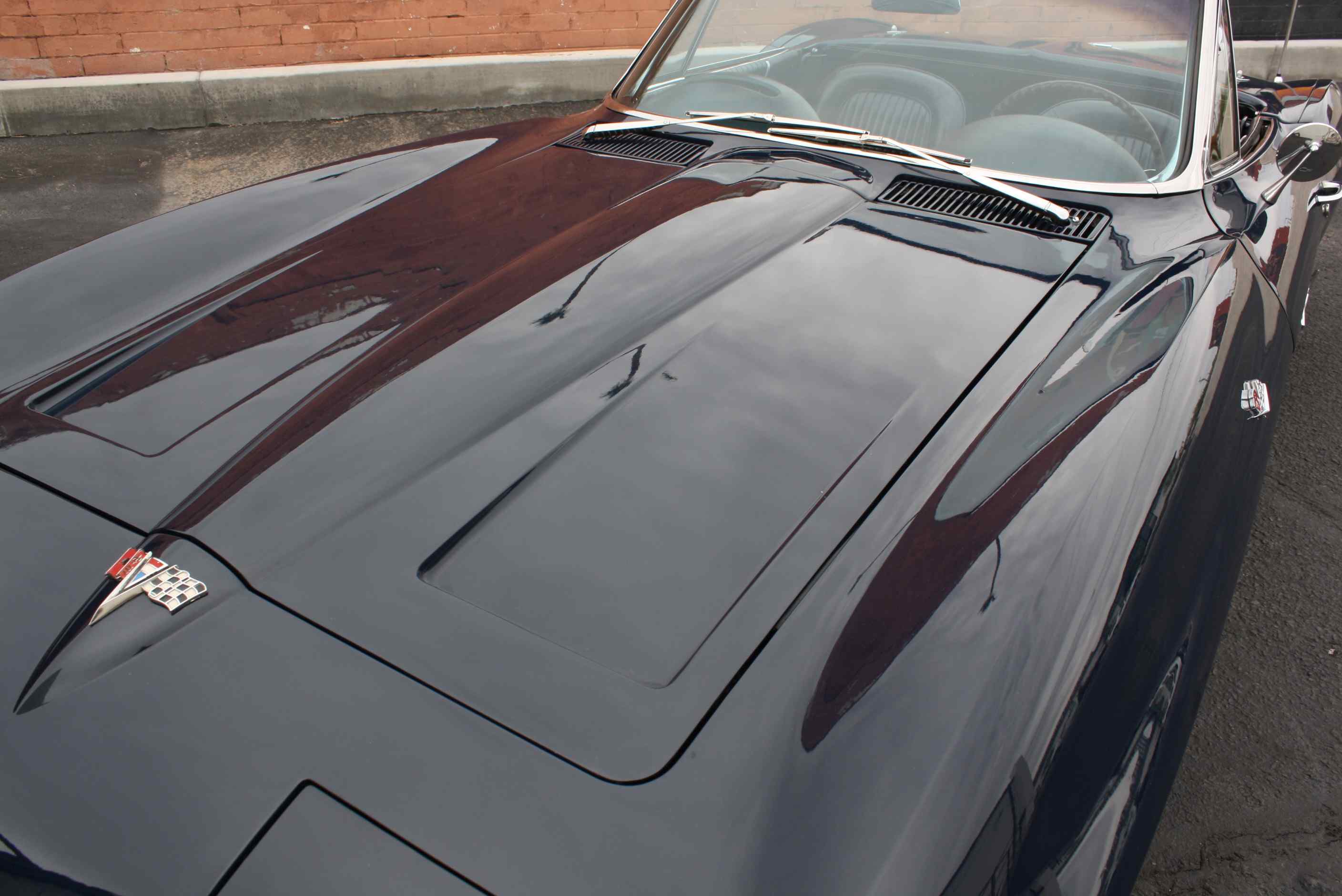 1964 Corvette 365HP Convertible in Daytona Blue with Hardtop and original Documentation.