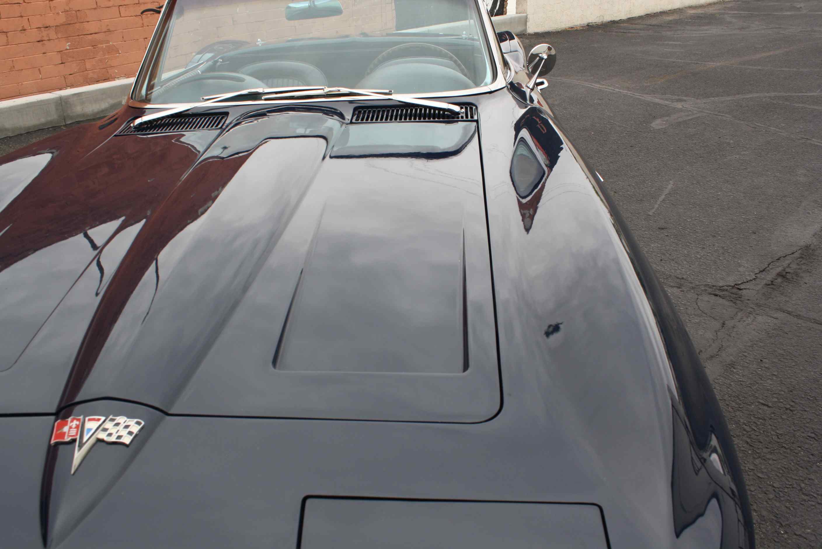 1964 Corvette 365HP Convertible in Daytona Blue with Hardtop and original Documentation.