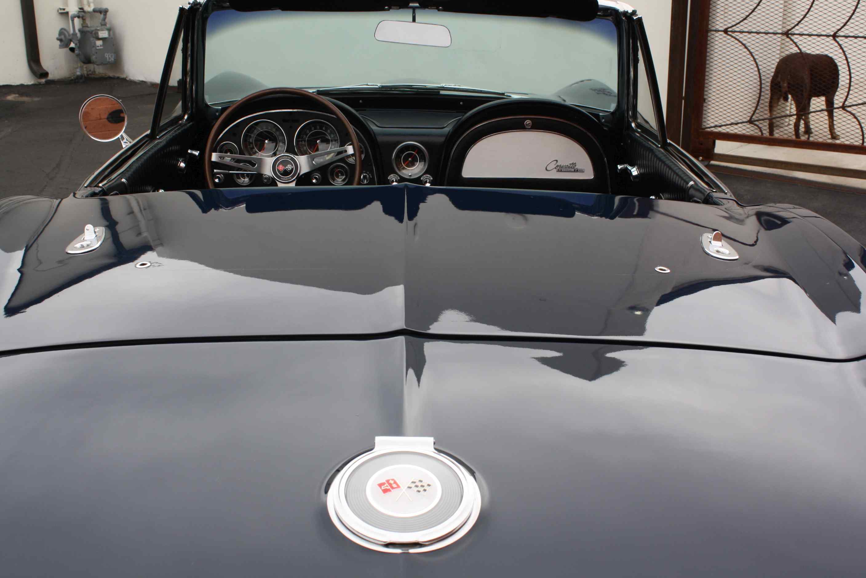 1964 Corvette 365HP Convertible in Daytona Blue with Hardtop and original Documentation.