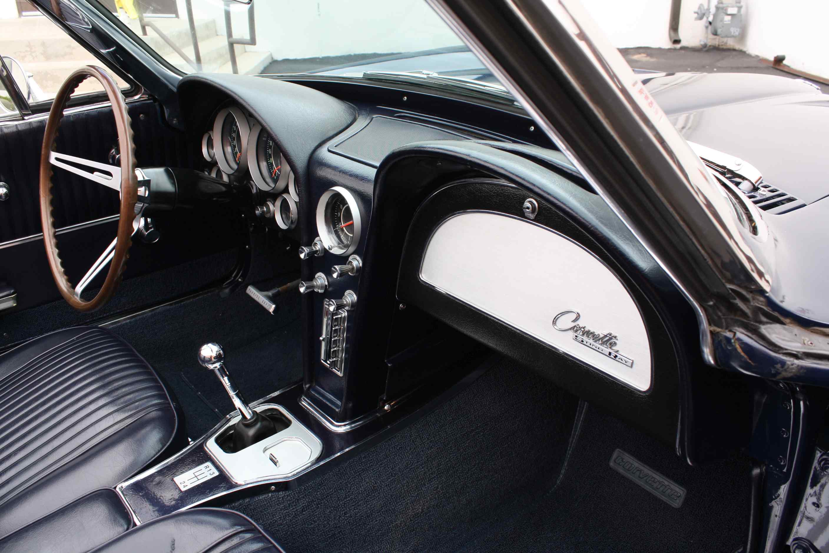 1964 Corvette 365HP Convertible in Daytona Blue with Hardtop and original Documentation.