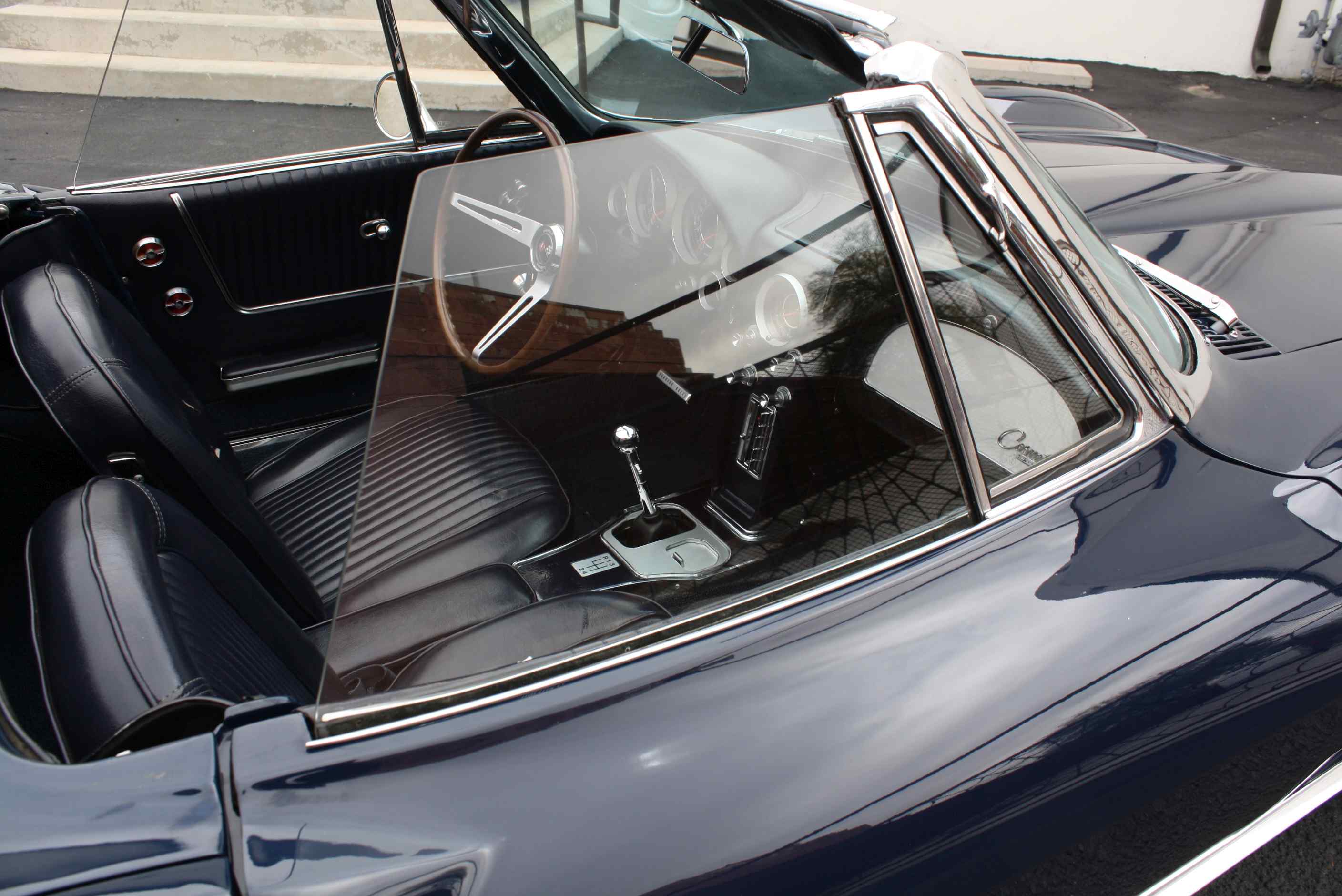 1964 Corvette 365HP Convertible in Daytona Blue with Hardtop and original Documentation.