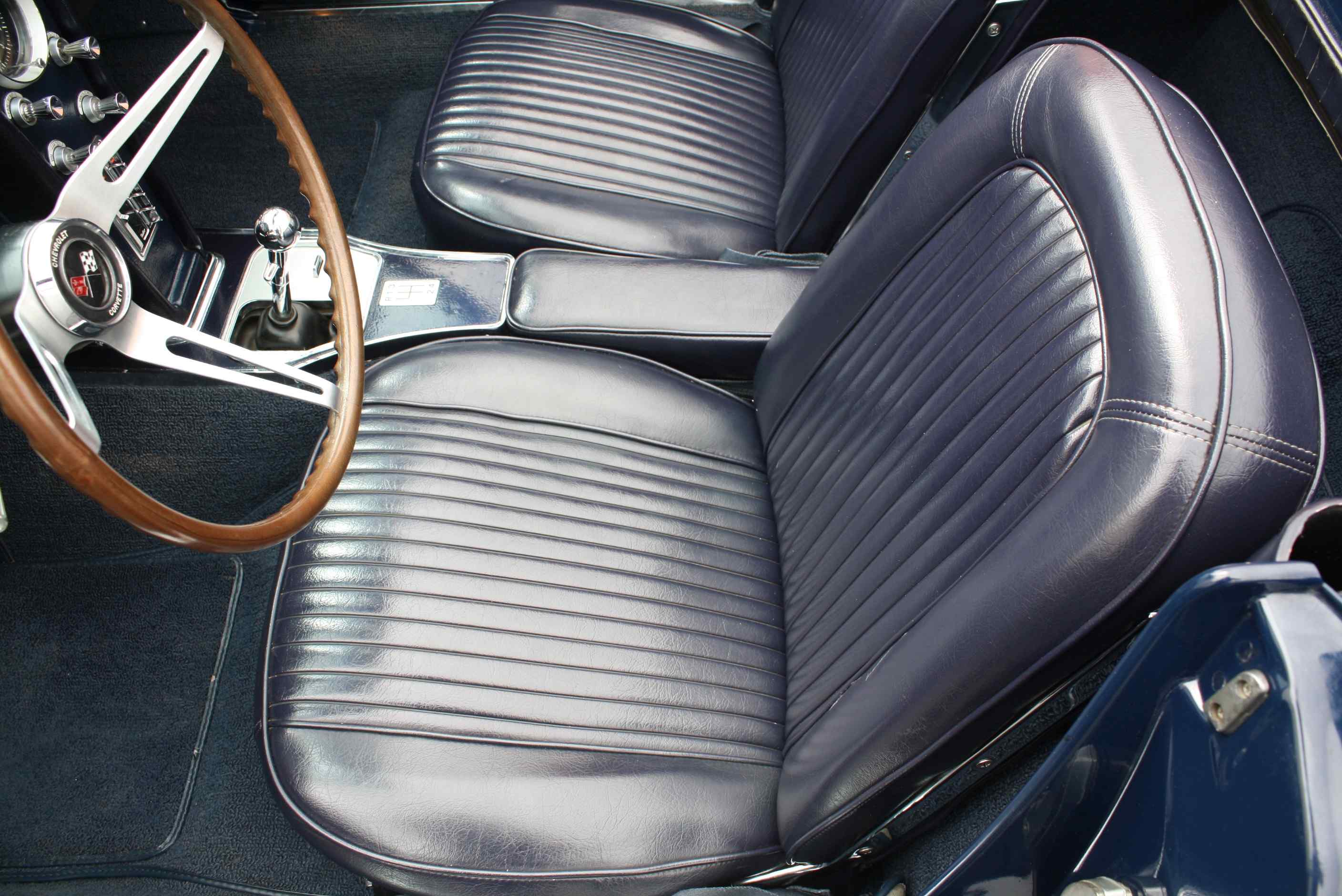 1964 Corvette 365HP Convertible in Daytona Blue with Hardtop and original Documentation.