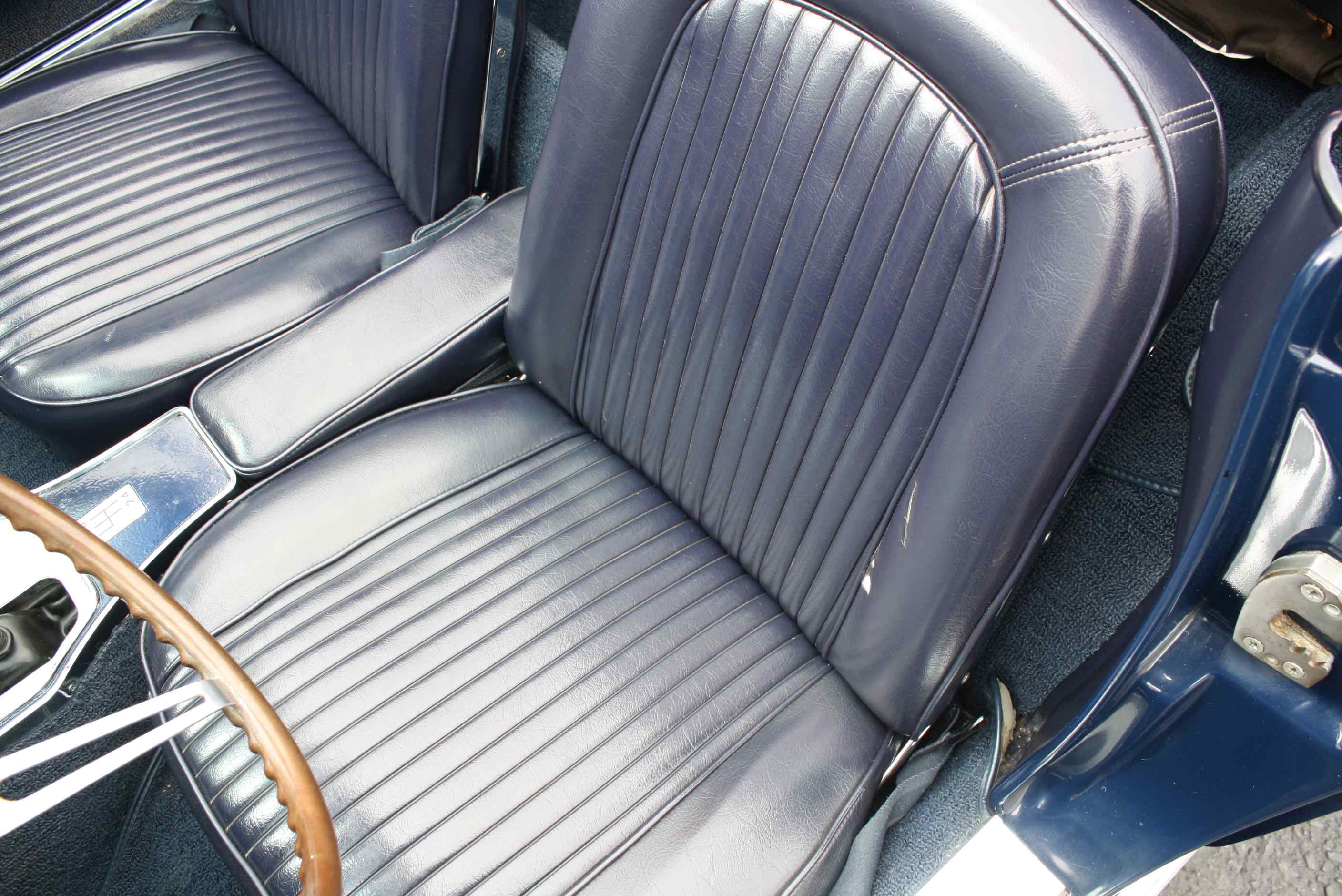 1964 Corvette 365HP Convertible in Daytona Blue with Hardtop and original Documentation.