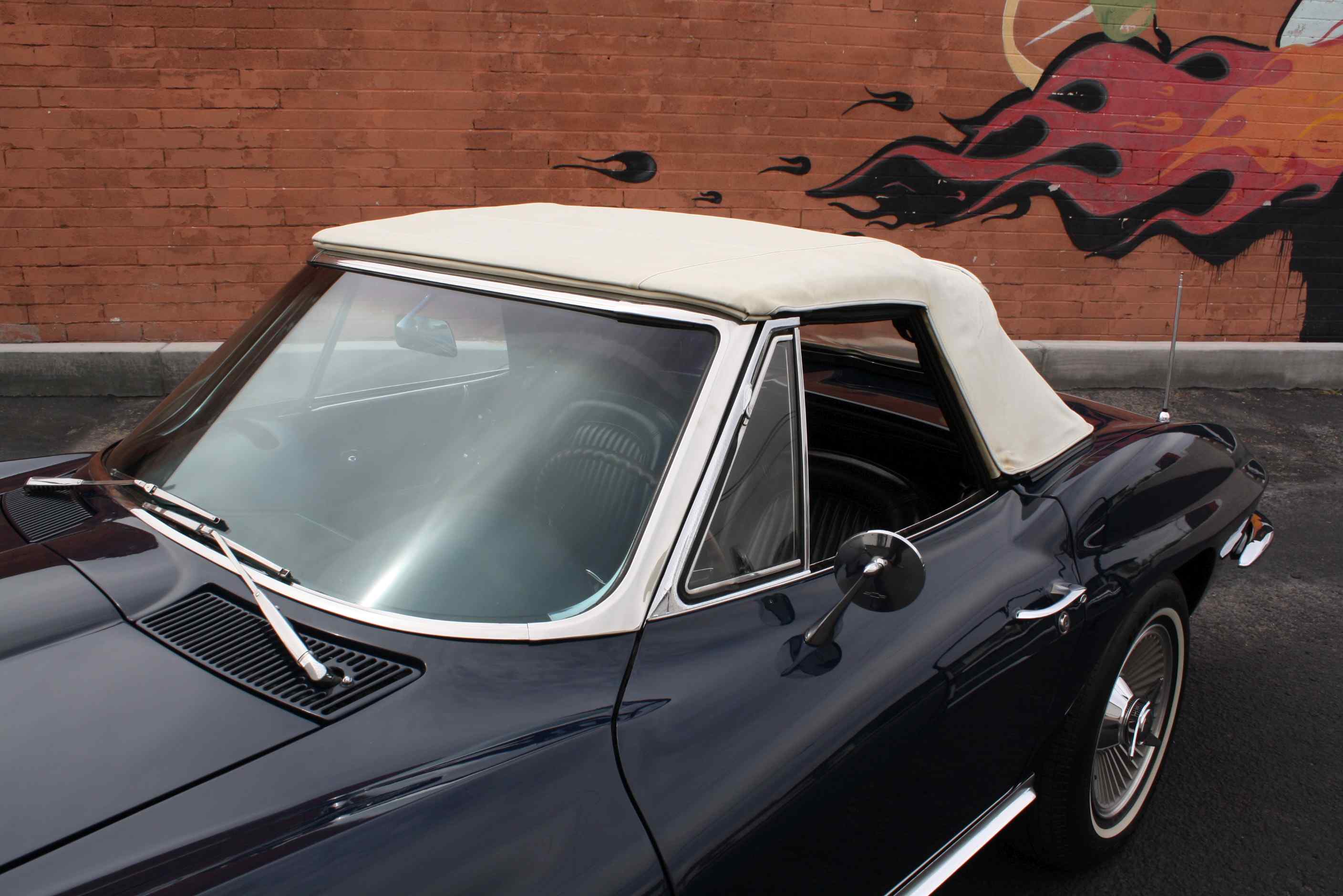 1964 Corvette 365HP Convertible in Daytona Blue with Hardtop and original Documentation.