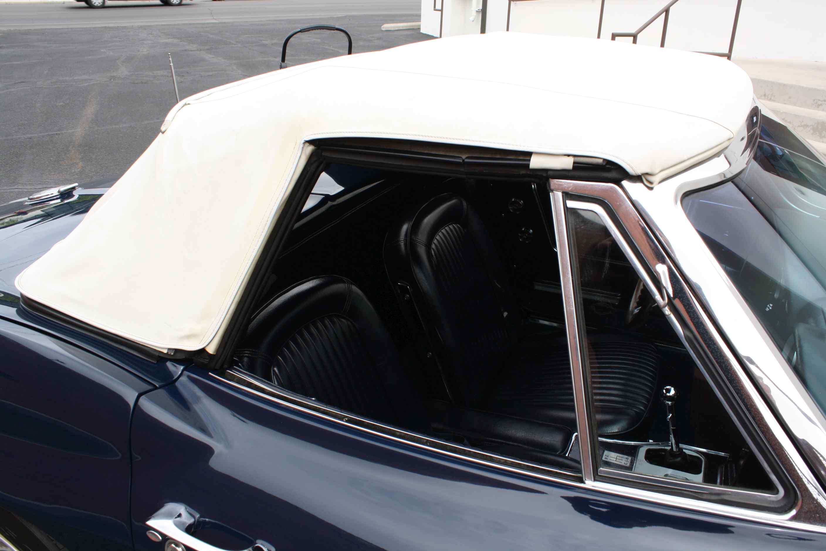 1964 Corvette 365HP Convertible in Daytona Blue with Hardtop and original Documentation.