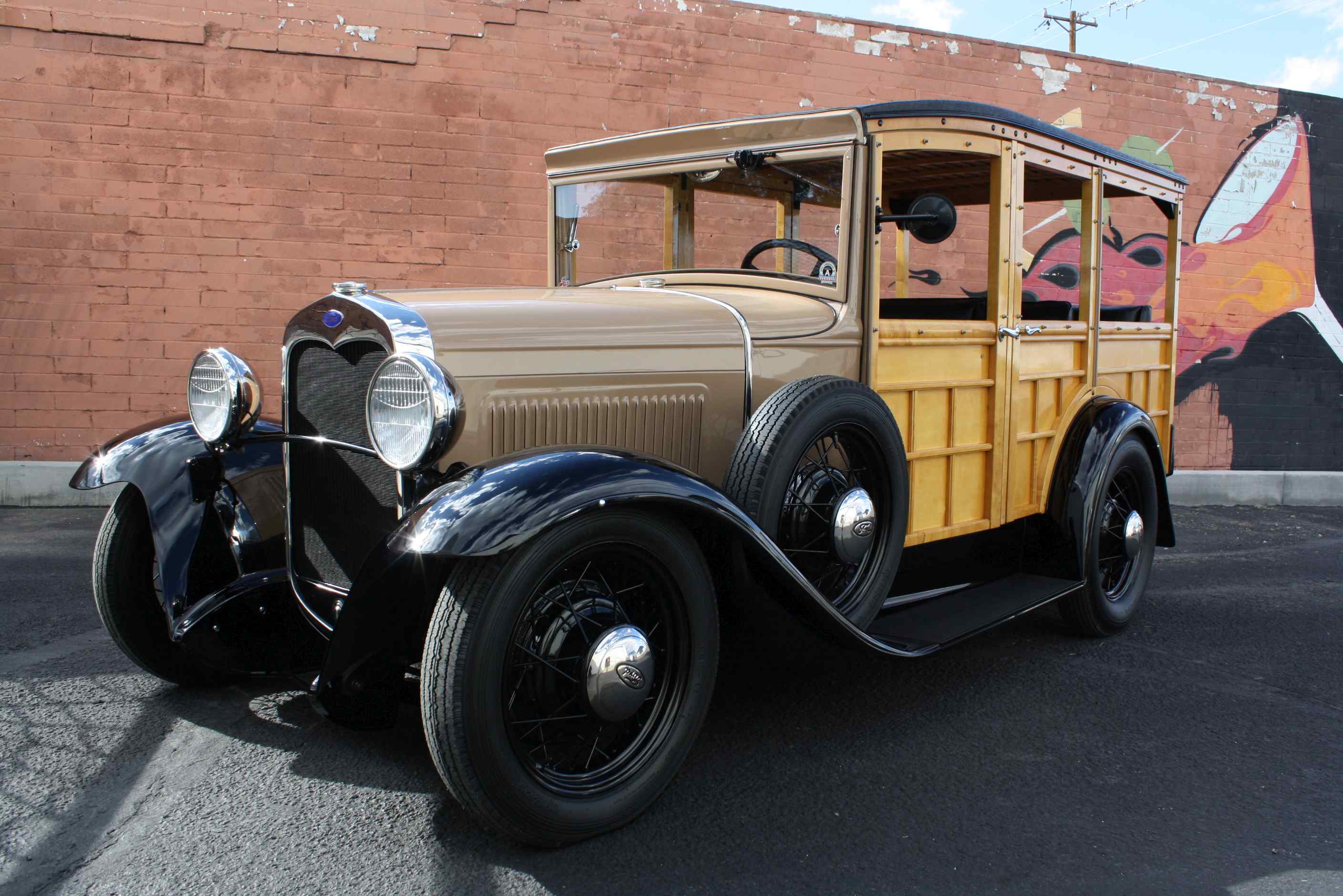1930 Model A Woody Hot Rod