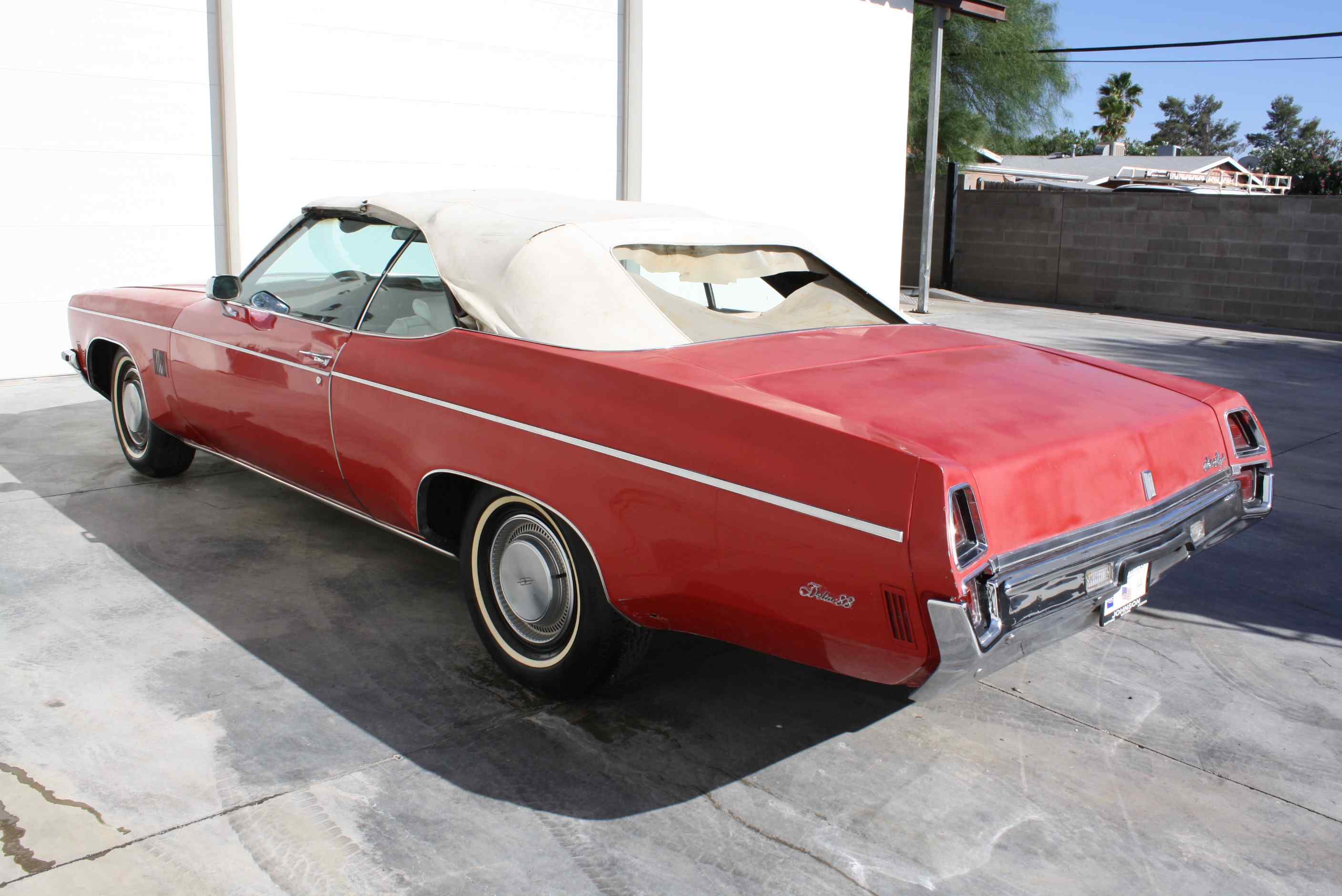 1972 Oldsmobile Delta 88 Royale Convertible project.