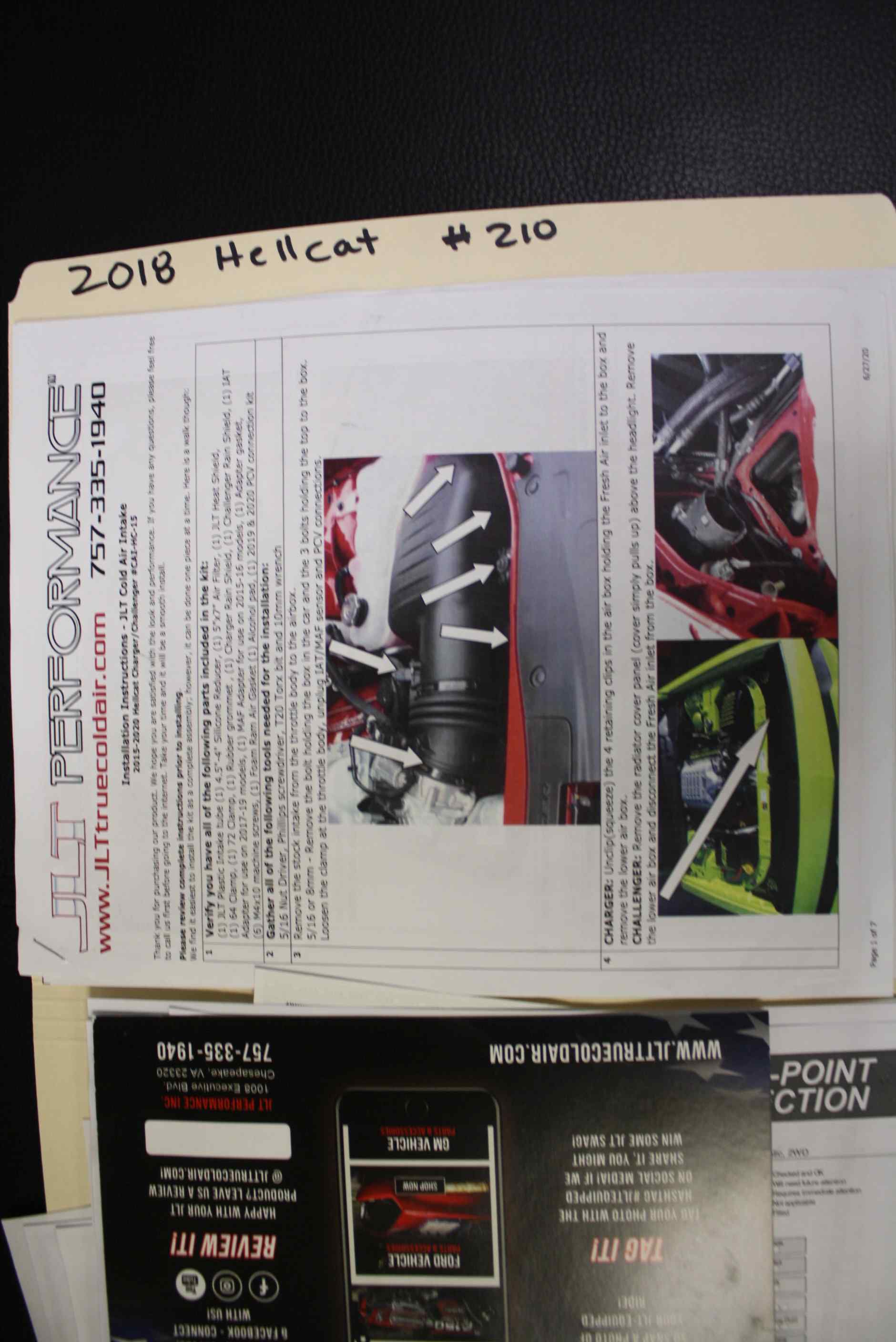 2018 Dodge Challenger Hellcat Widebody with only 2200 original miles.