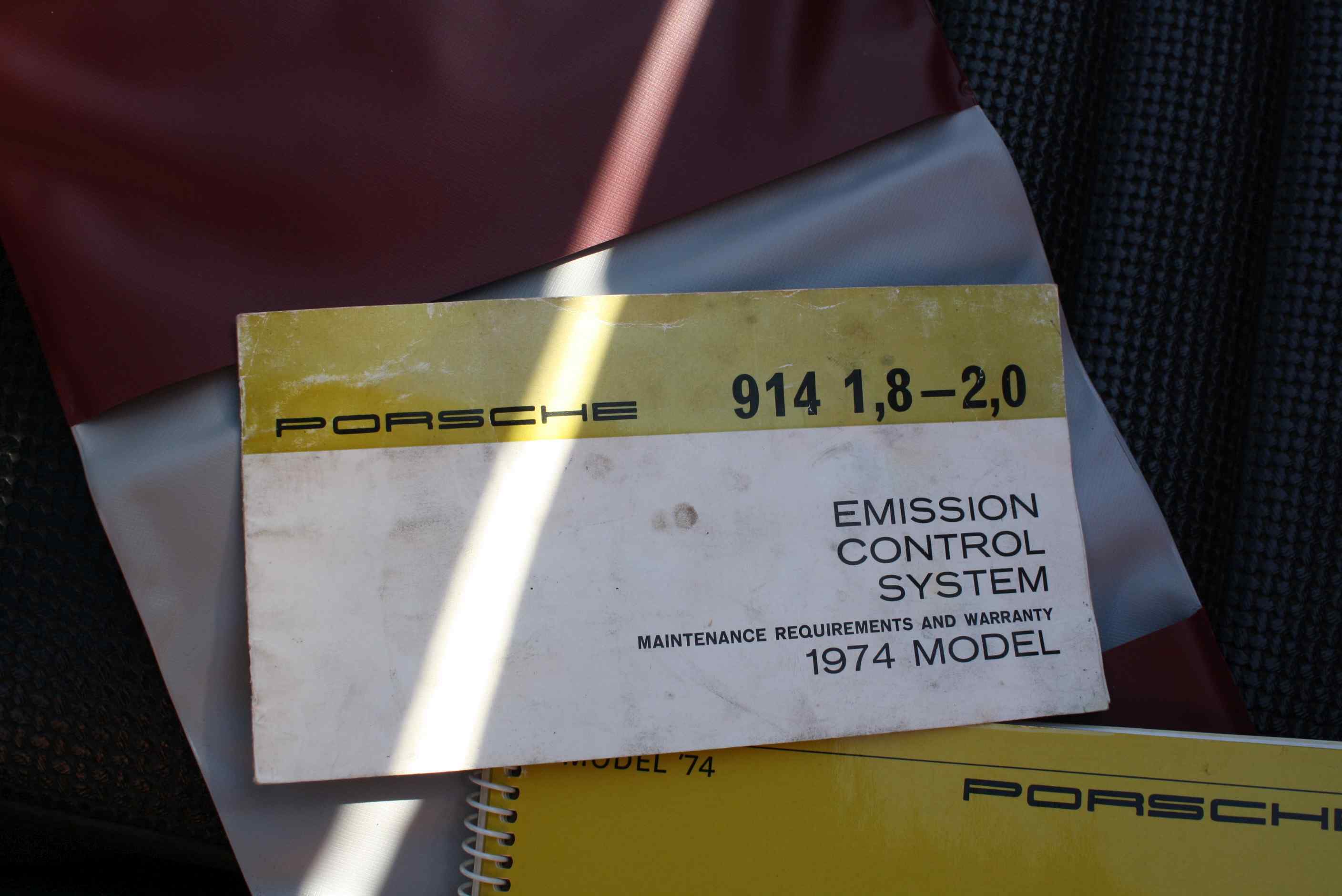 1974 Porsche 914 2.0 liter 5 speed