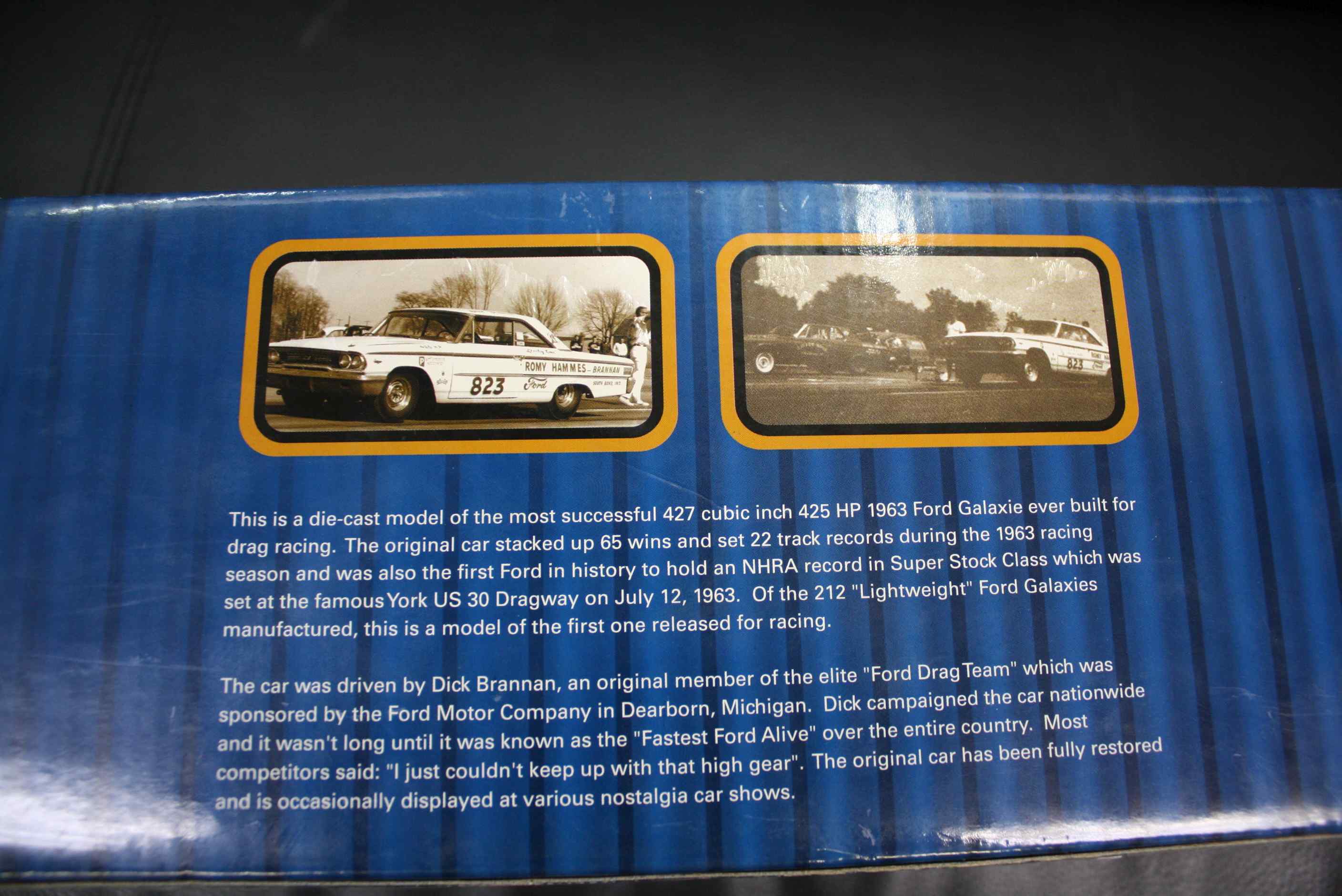 1963-1/2 Galaxie Super Stock Lightweight tribute.