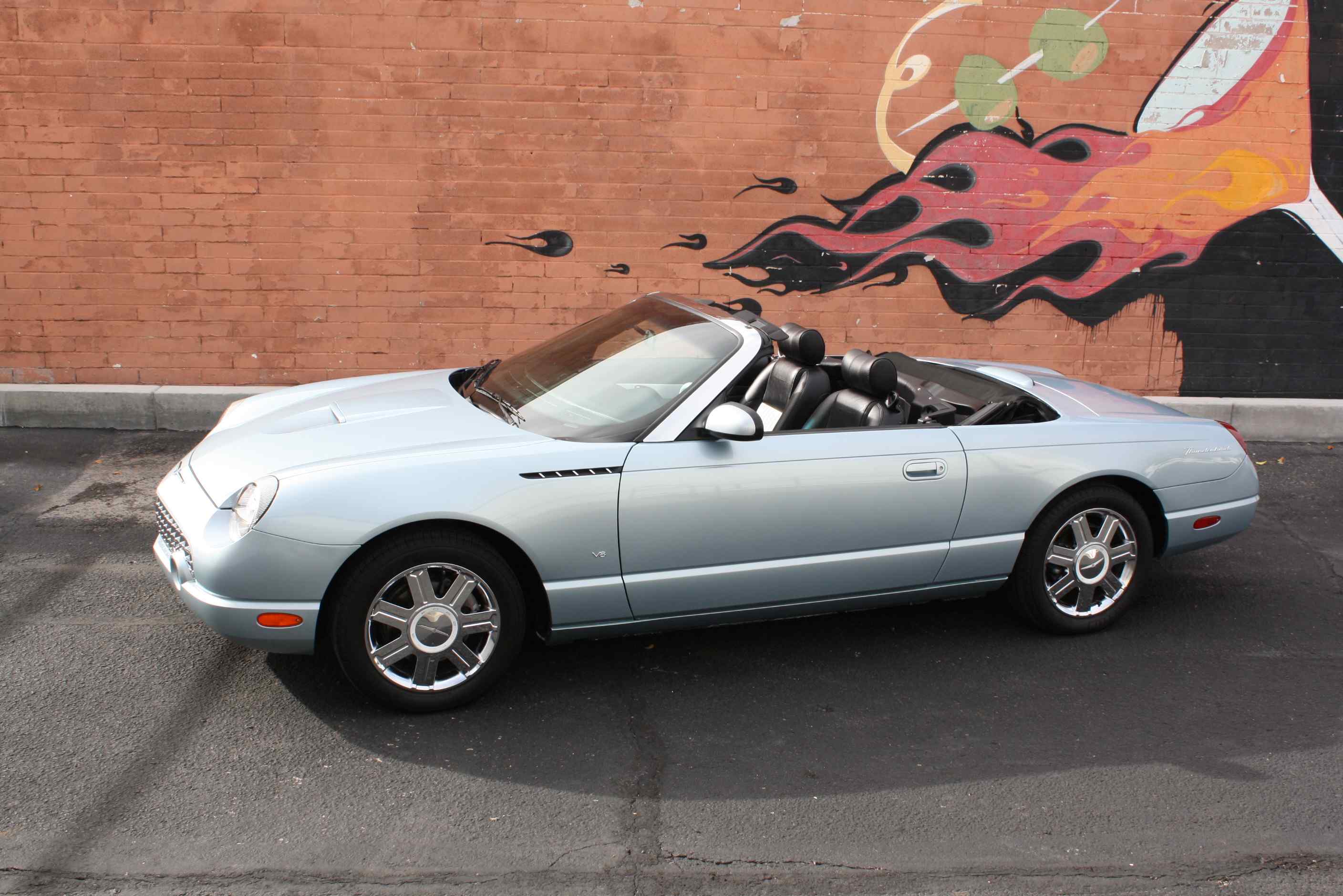 2004 Ford Thunderbird with one owner and 6300 original miles.