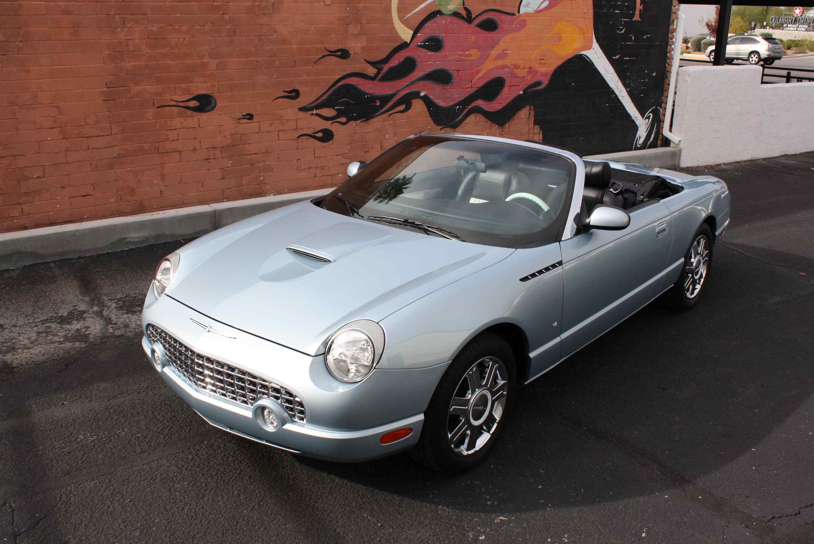 2004 Ford Thunderbird with one owner and 6300 original miles.