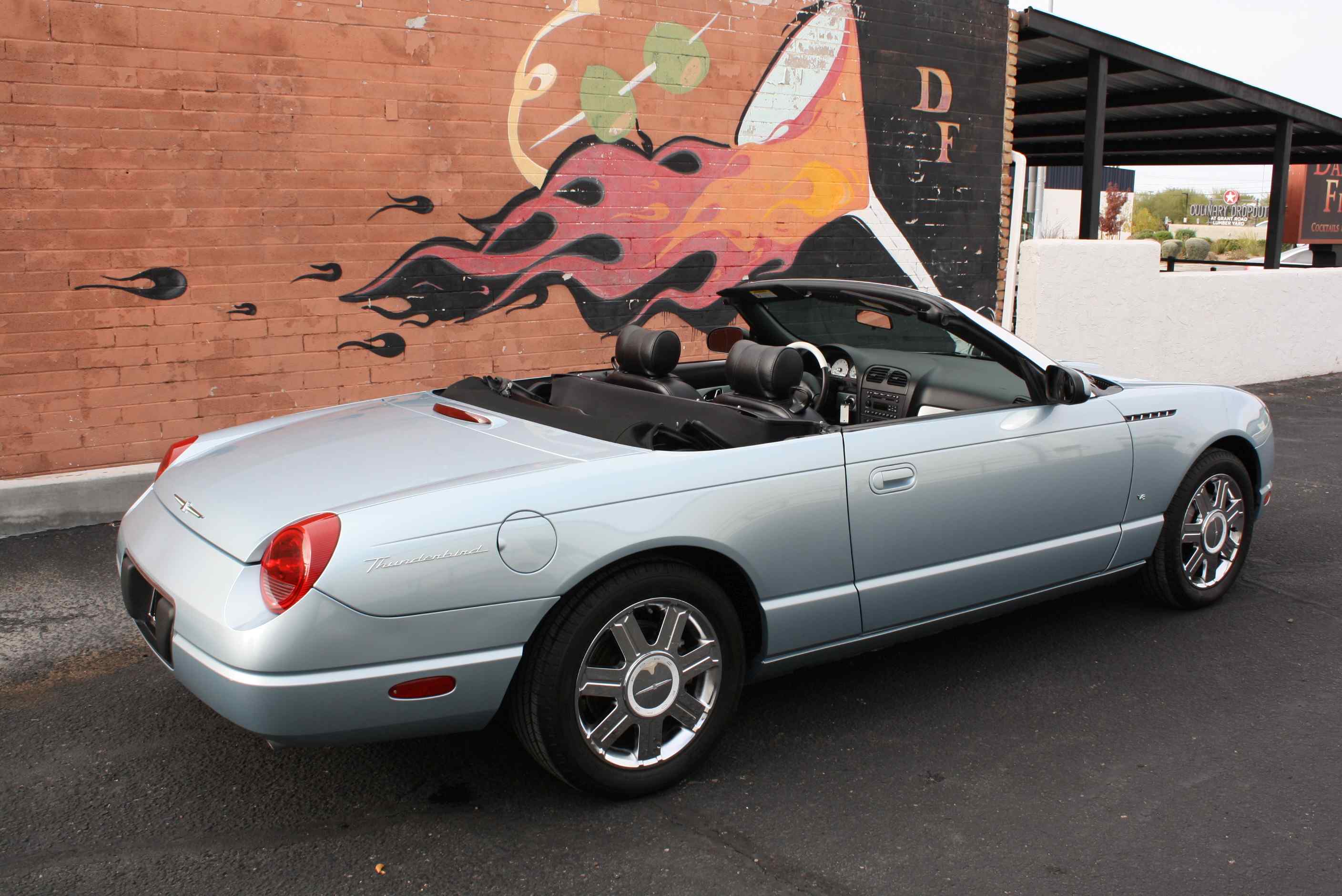 2004 Ford Thunderbird with one owner and 6300 original miles.