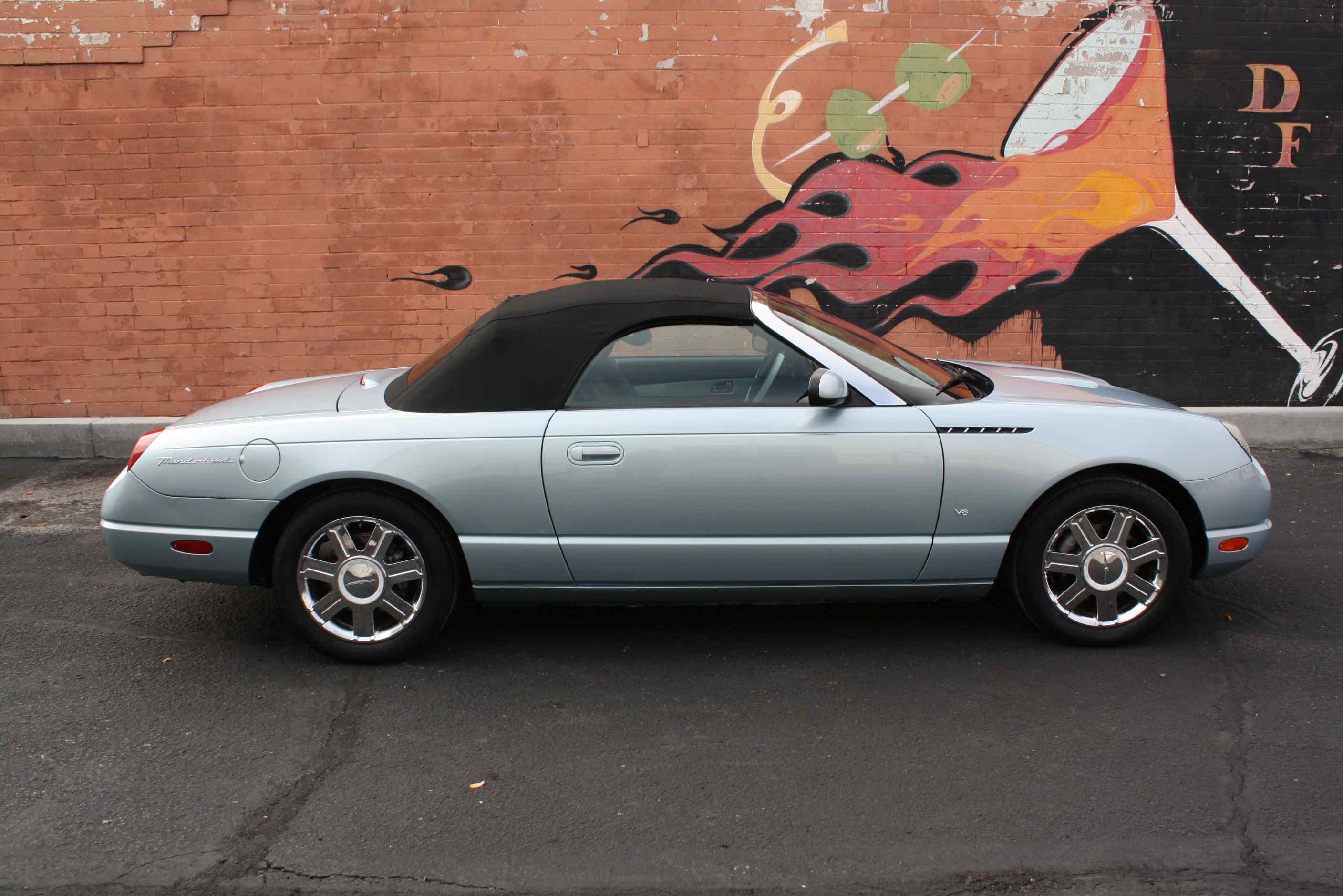 2004 Ford Thunderbird with one owner and 6300 original miles.