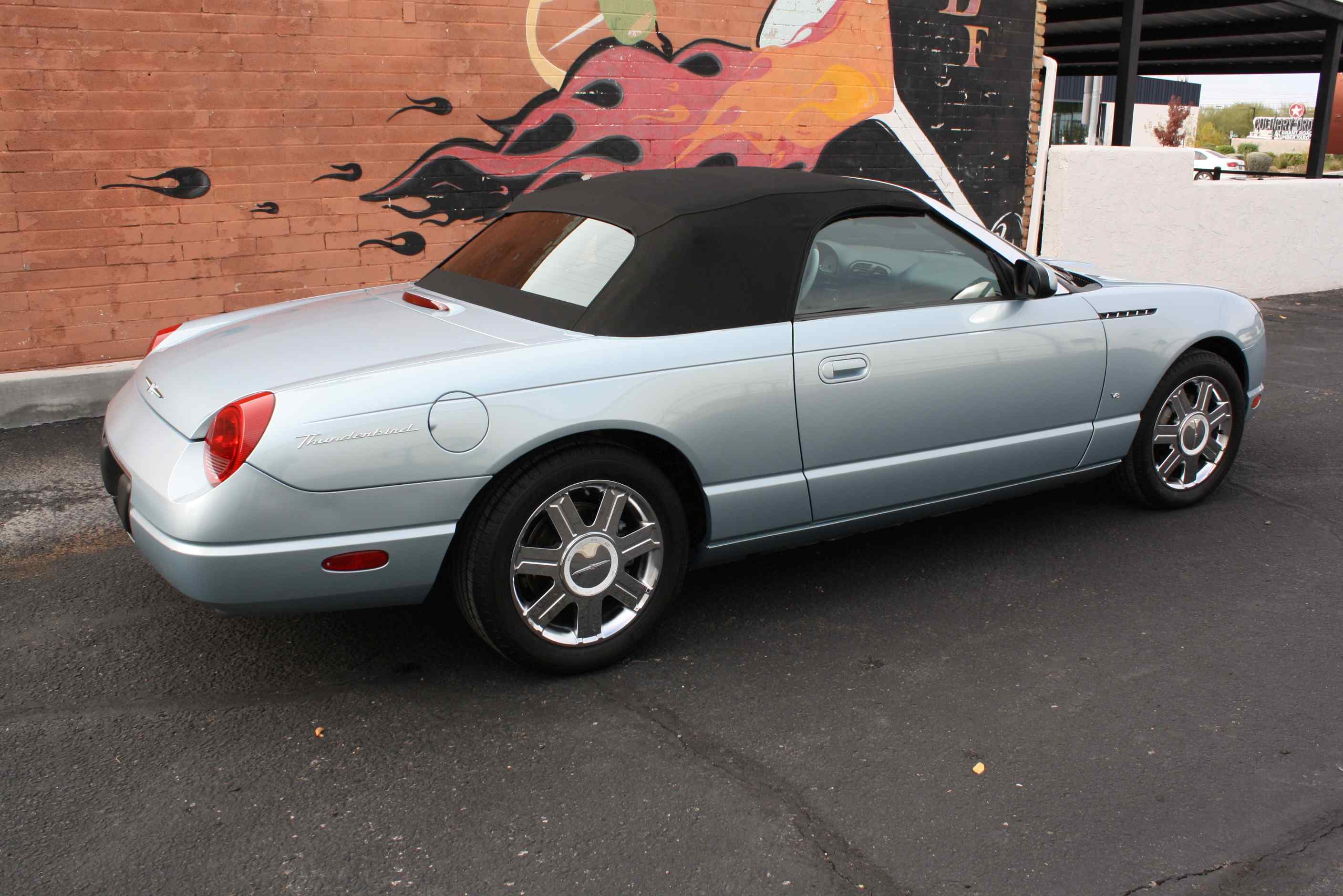 2004 Ford Thunderbird with one owner and 6300 original miles.